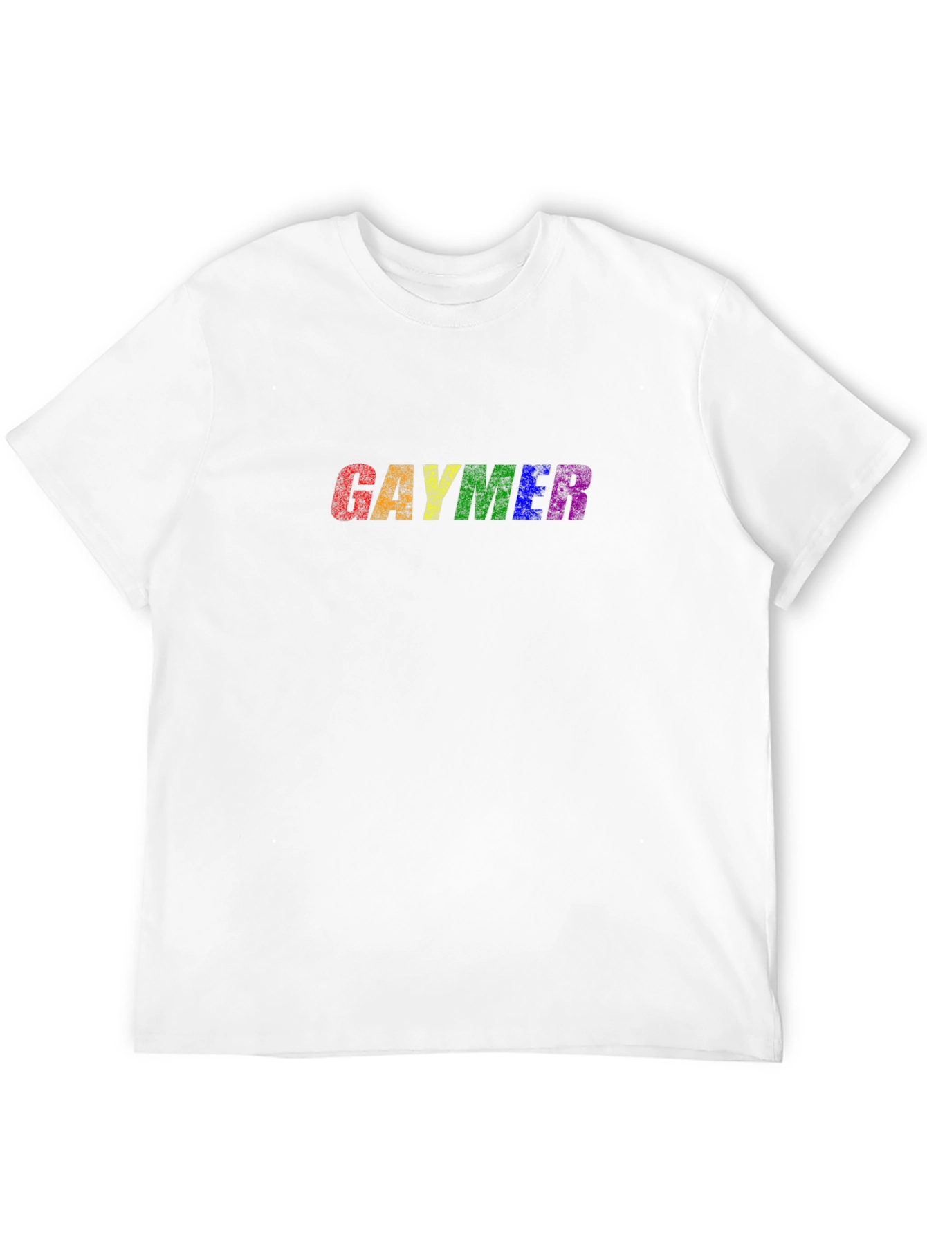 Gaymer Pride T-Shirt - Rainbow Gamer Tee