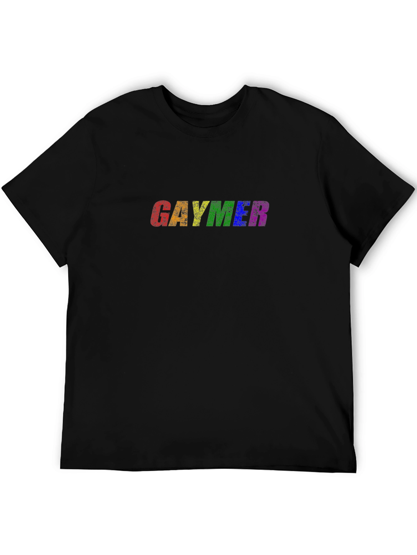 Gaymer Pride T-Shirt - Rainbow Gamer Tee