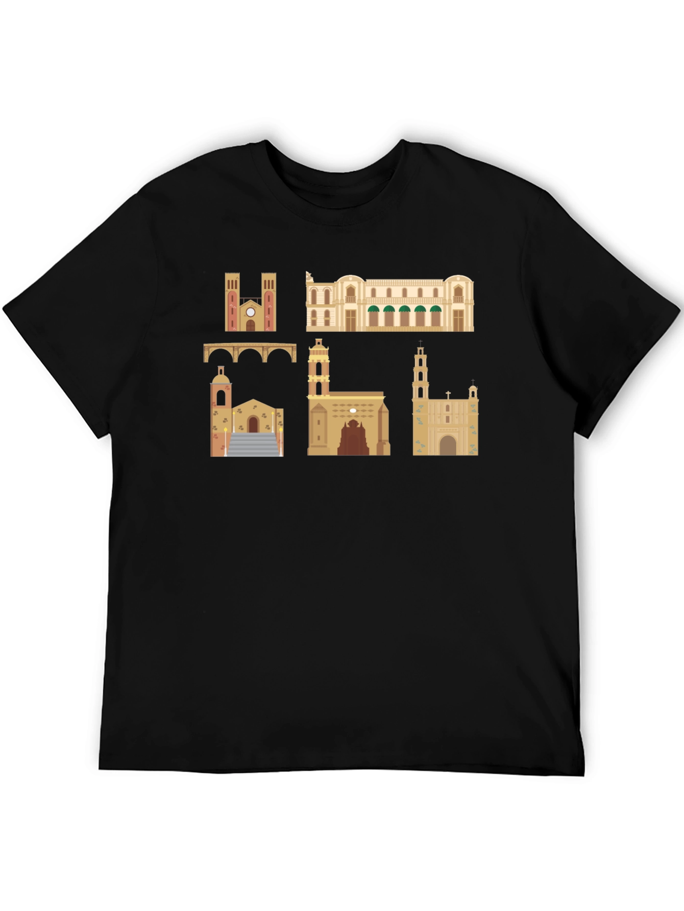 Architecture T-Shirt: Cultural Landmarks Tee