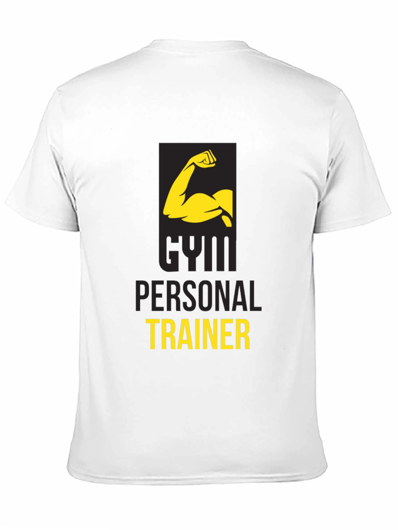 Gym Personal Trainer Black Graphic T-Shirt