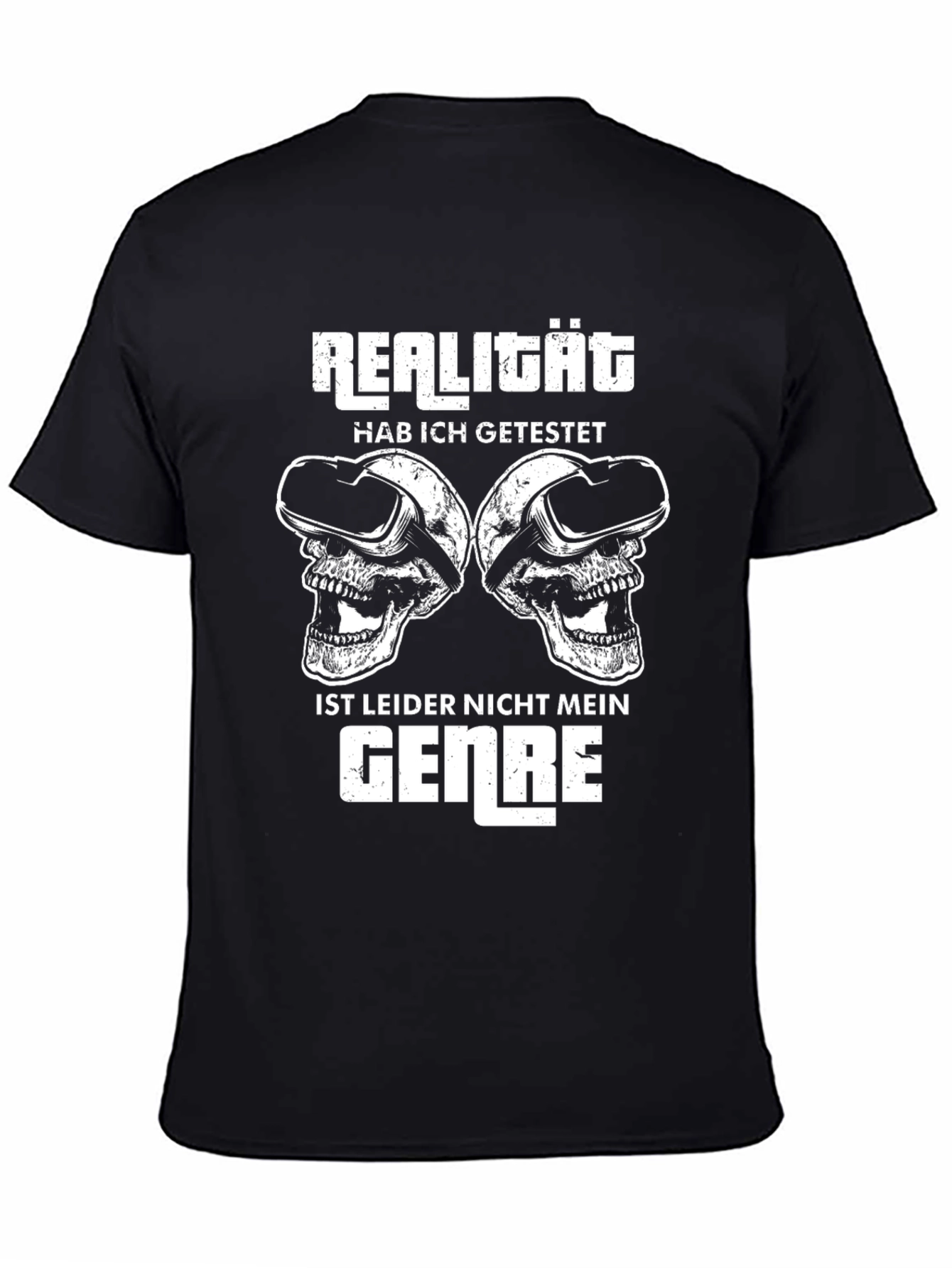 Reality Tested VR Skull Graphic T-Shirt