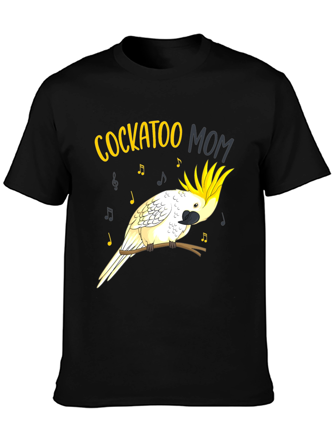 Cockatoo Mom Graphic Tee - Bird Lover T-Shirt