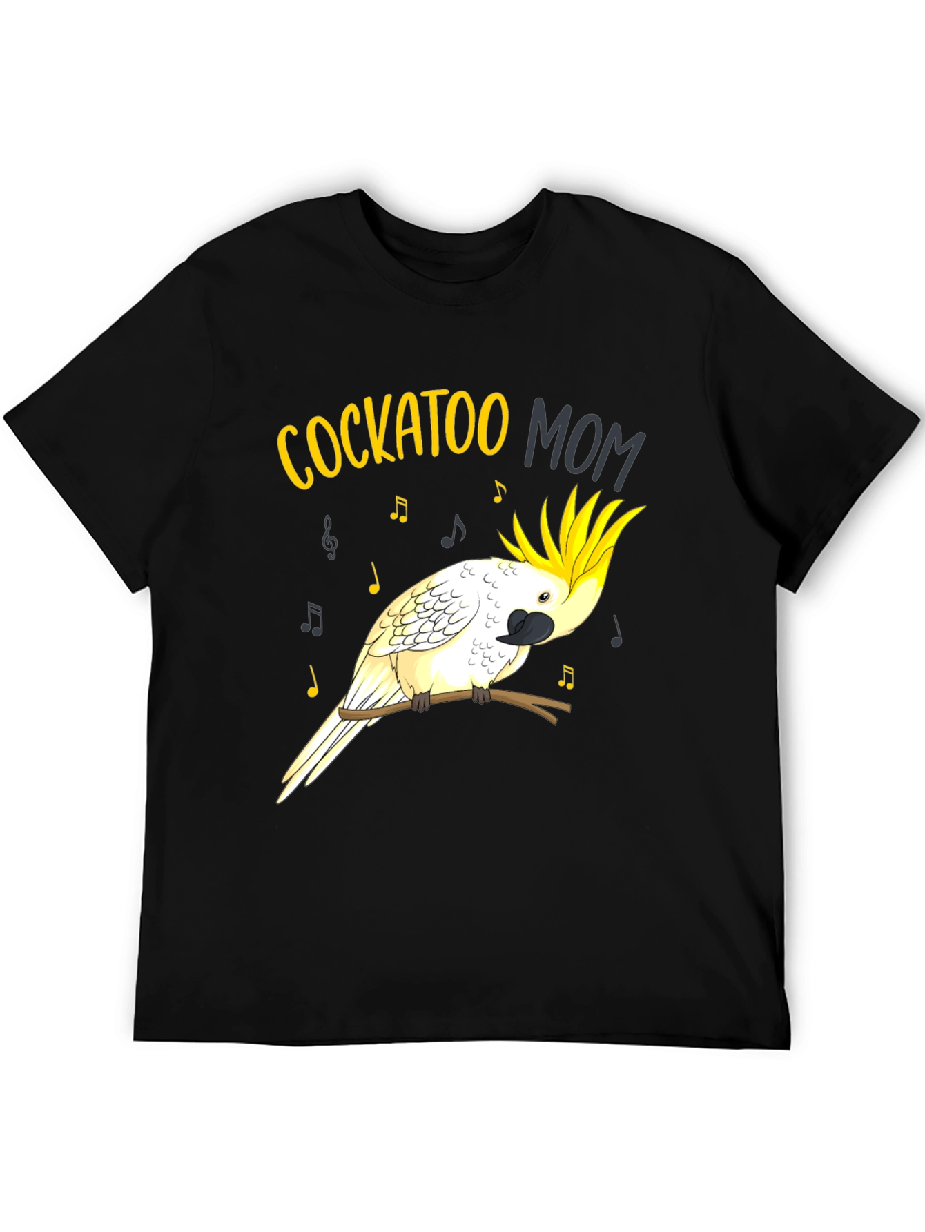Cockatoo Mom Graphic Tee - Bird Lover T-Shirt