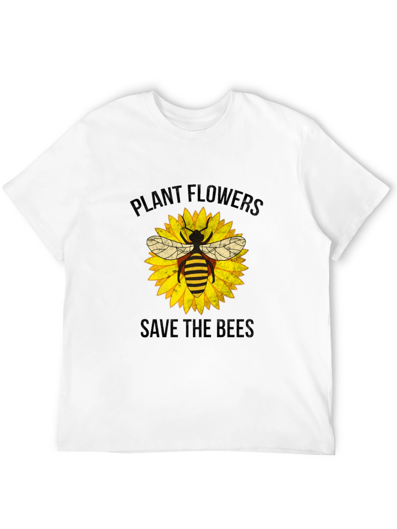 Plant Flowers Save The Bees T-Shirt