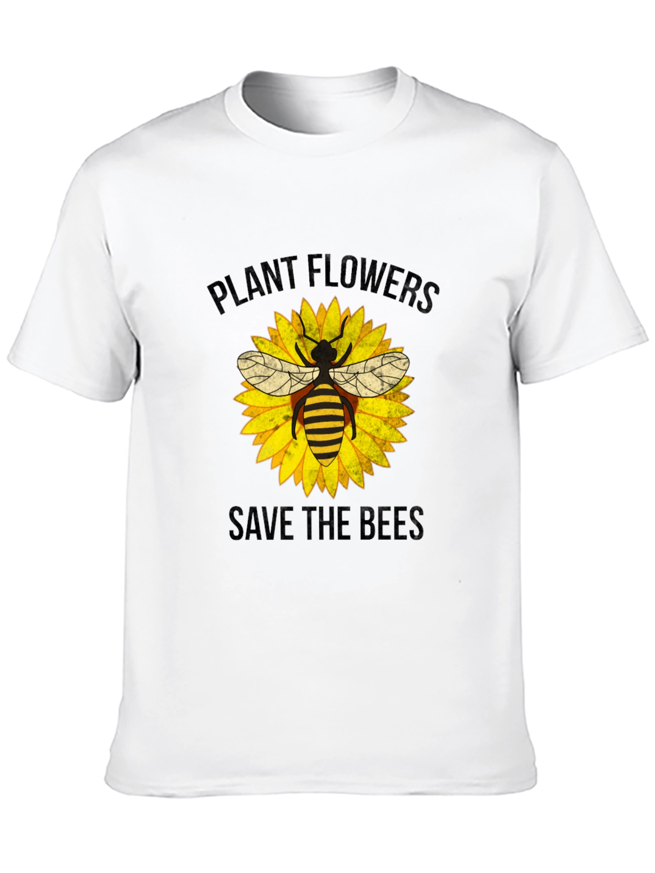 Plant Flowers Save The Bees T-Shirt
