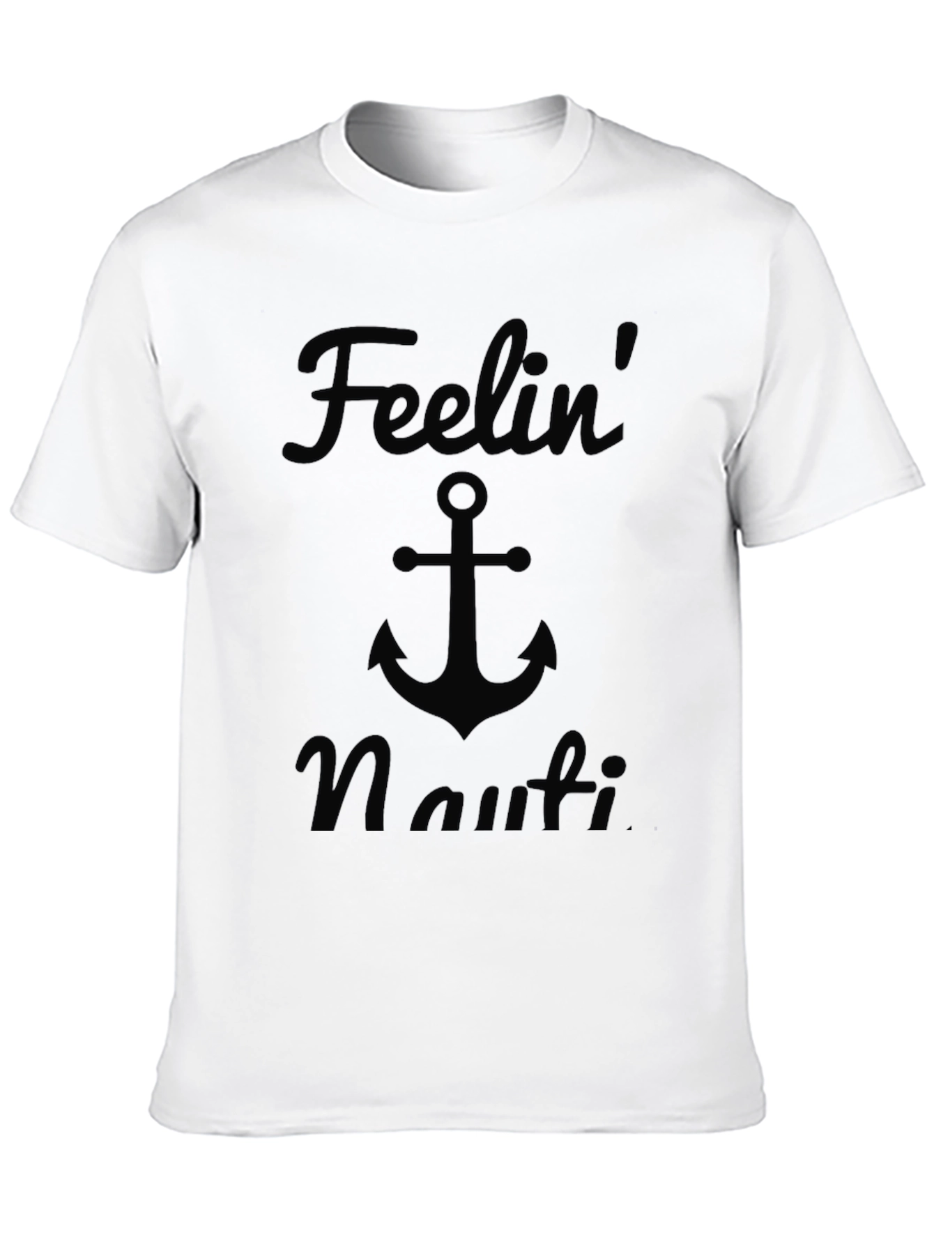 Feelin Nauti Black Graphic Tee