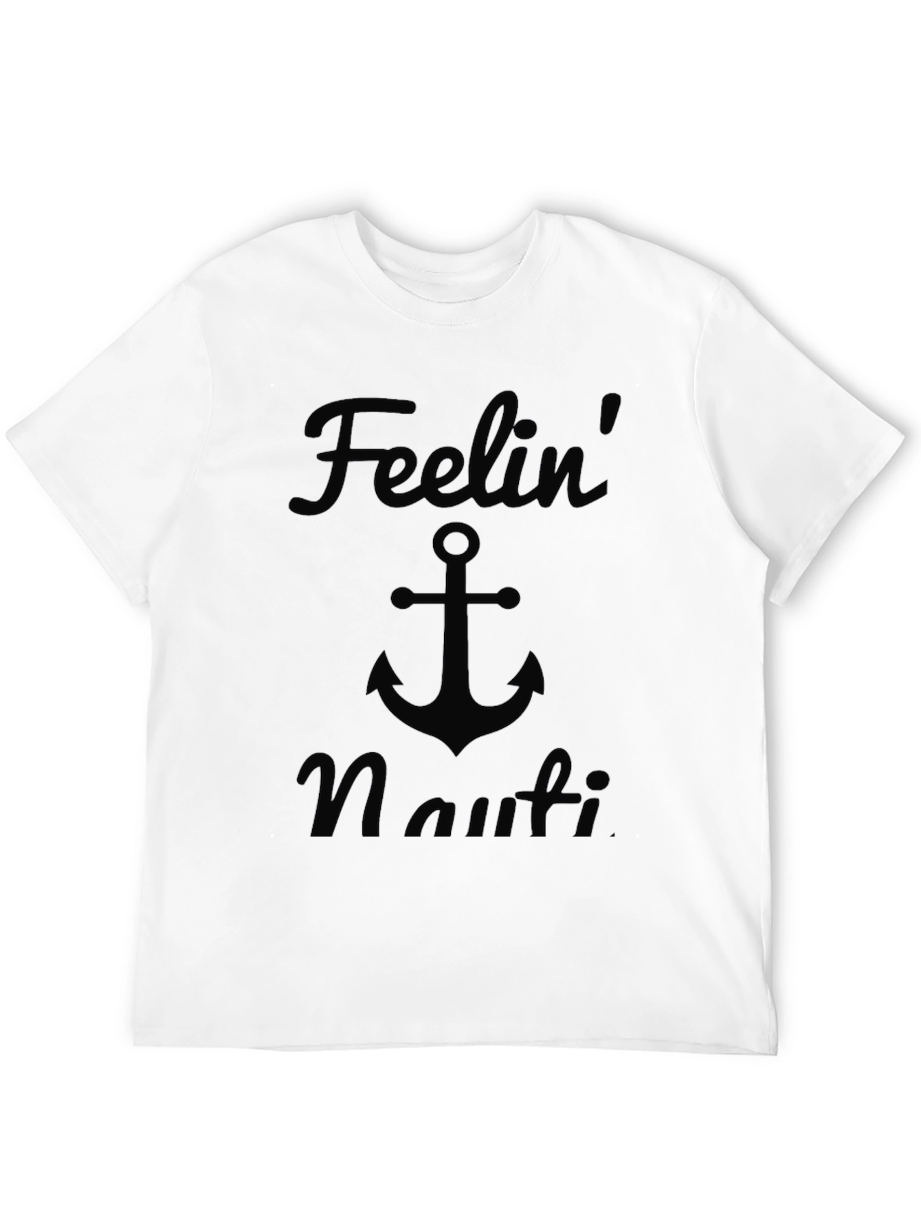 Feelin Nauti Black Graphic Tee