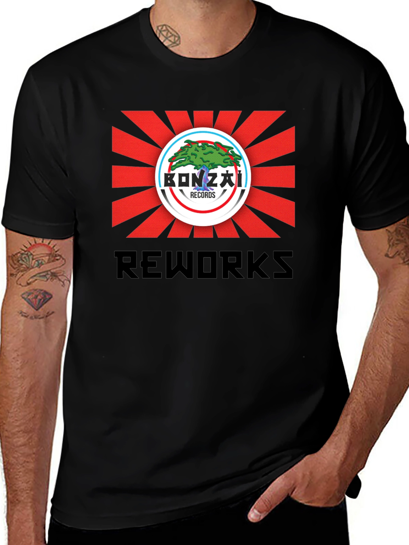 Bonzai Records Reworks Graphic T-Shirt