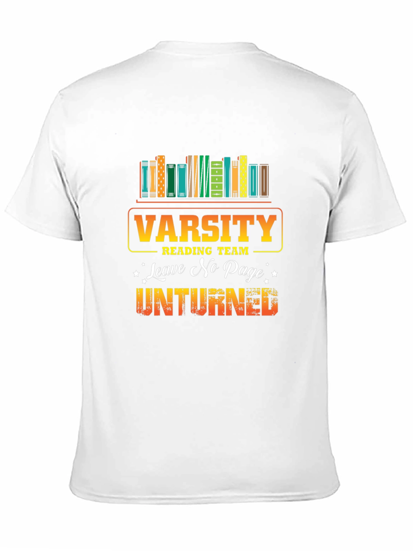 Varsity Reading Team T-Shirt - Book Lover Tee