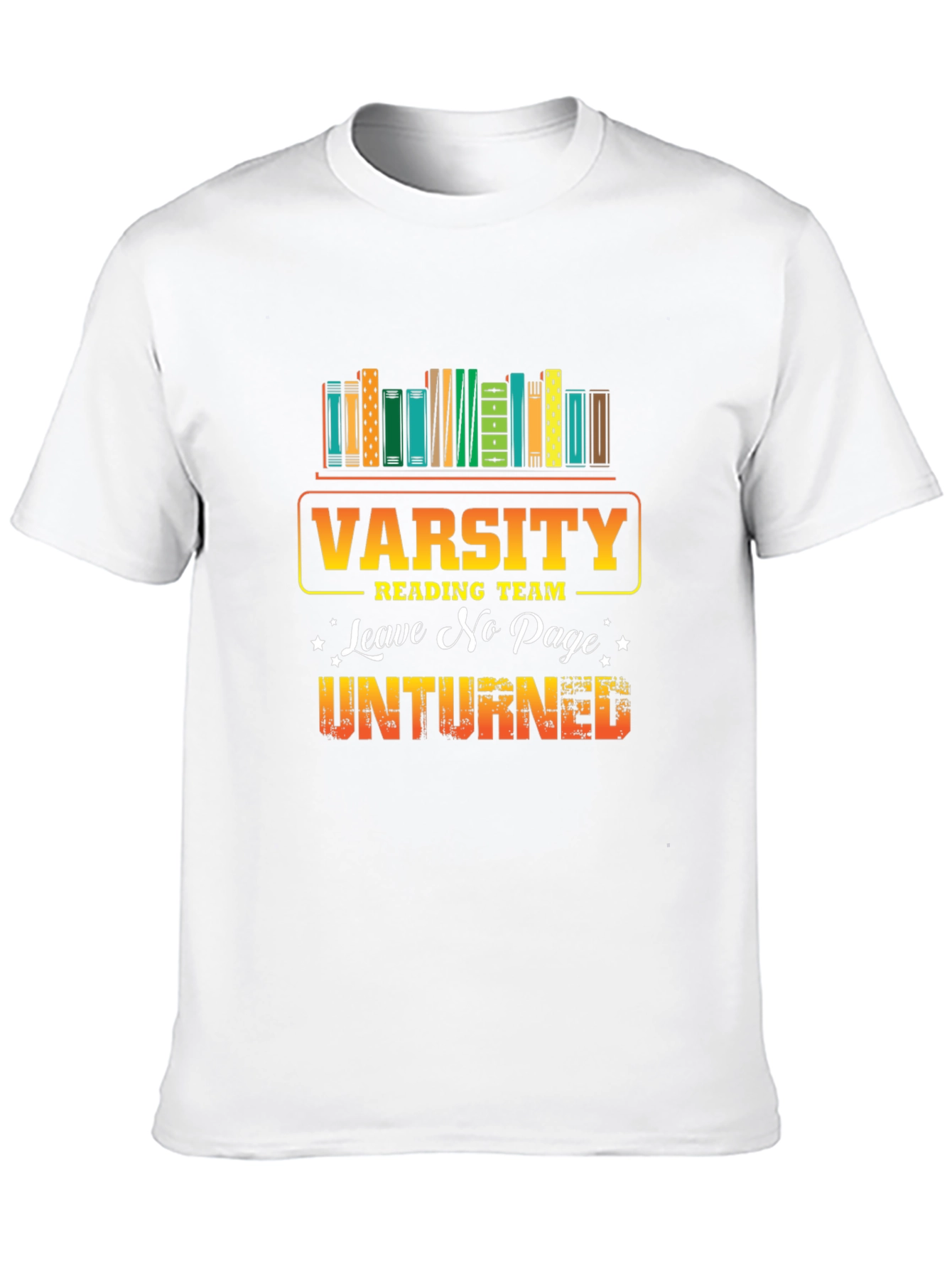 Varsity Reading Team T-Shirt - Book Lover Tee