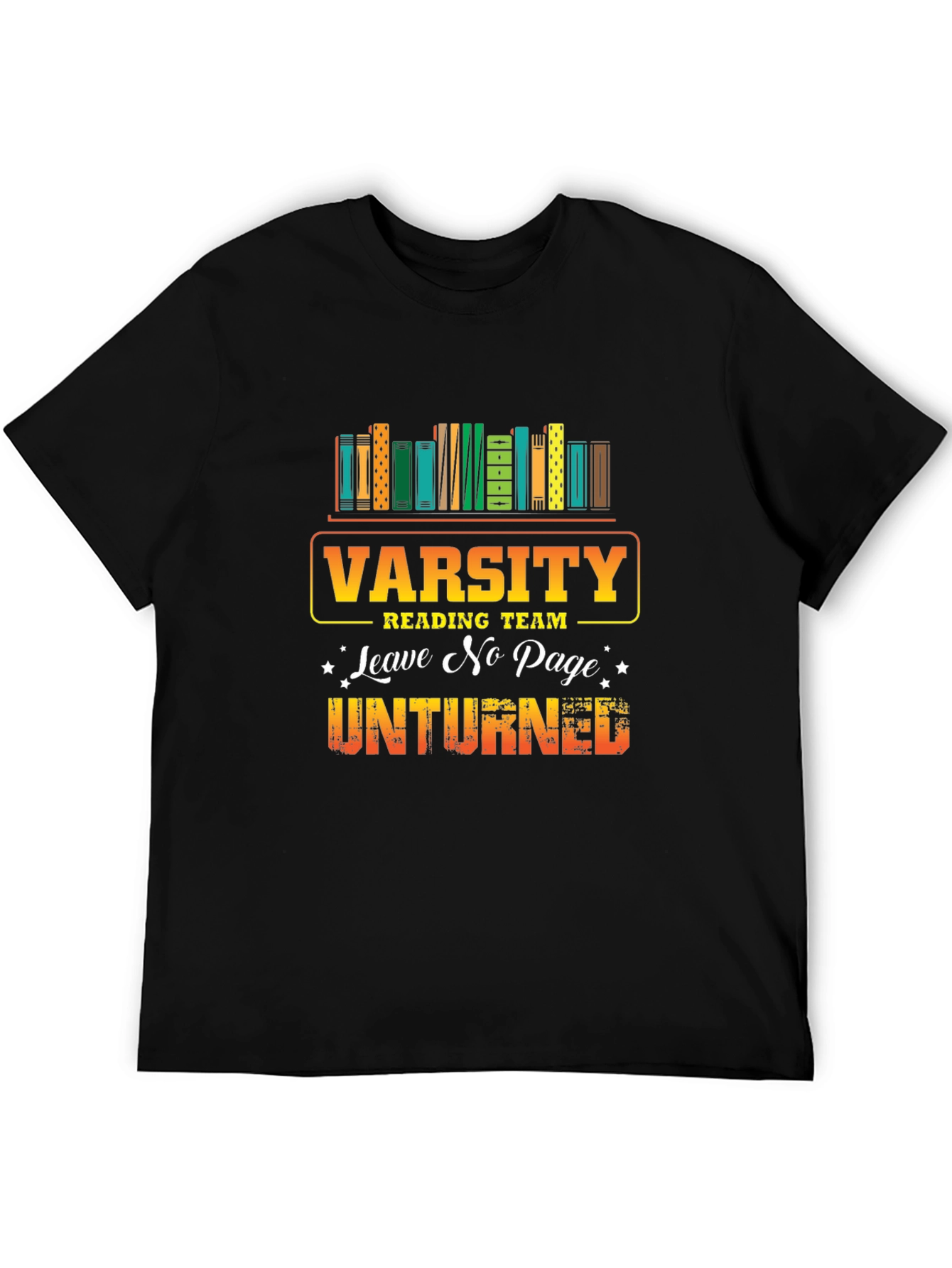 Varsity Reading Team T-Shirt - Book Lover Tee
