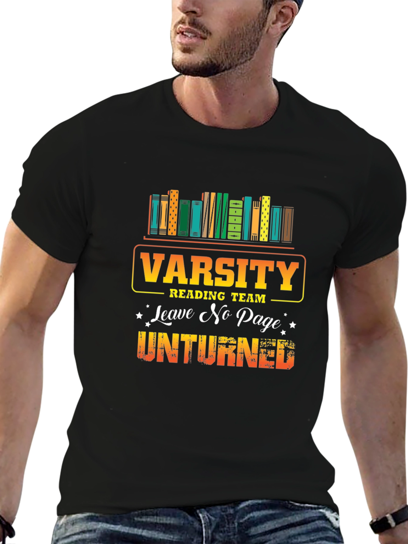 Varsity Reading Team T-Shirt - Book Lover Tee