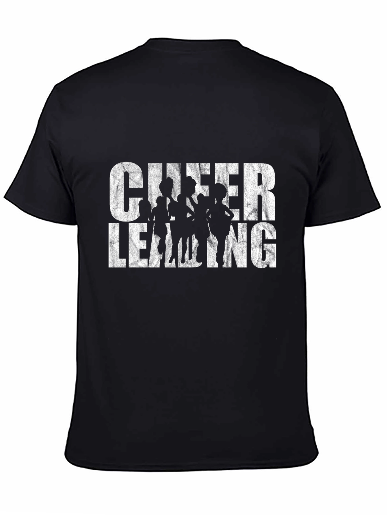 Cheerleading Graphic Tee - Black Unisex T-Shirt