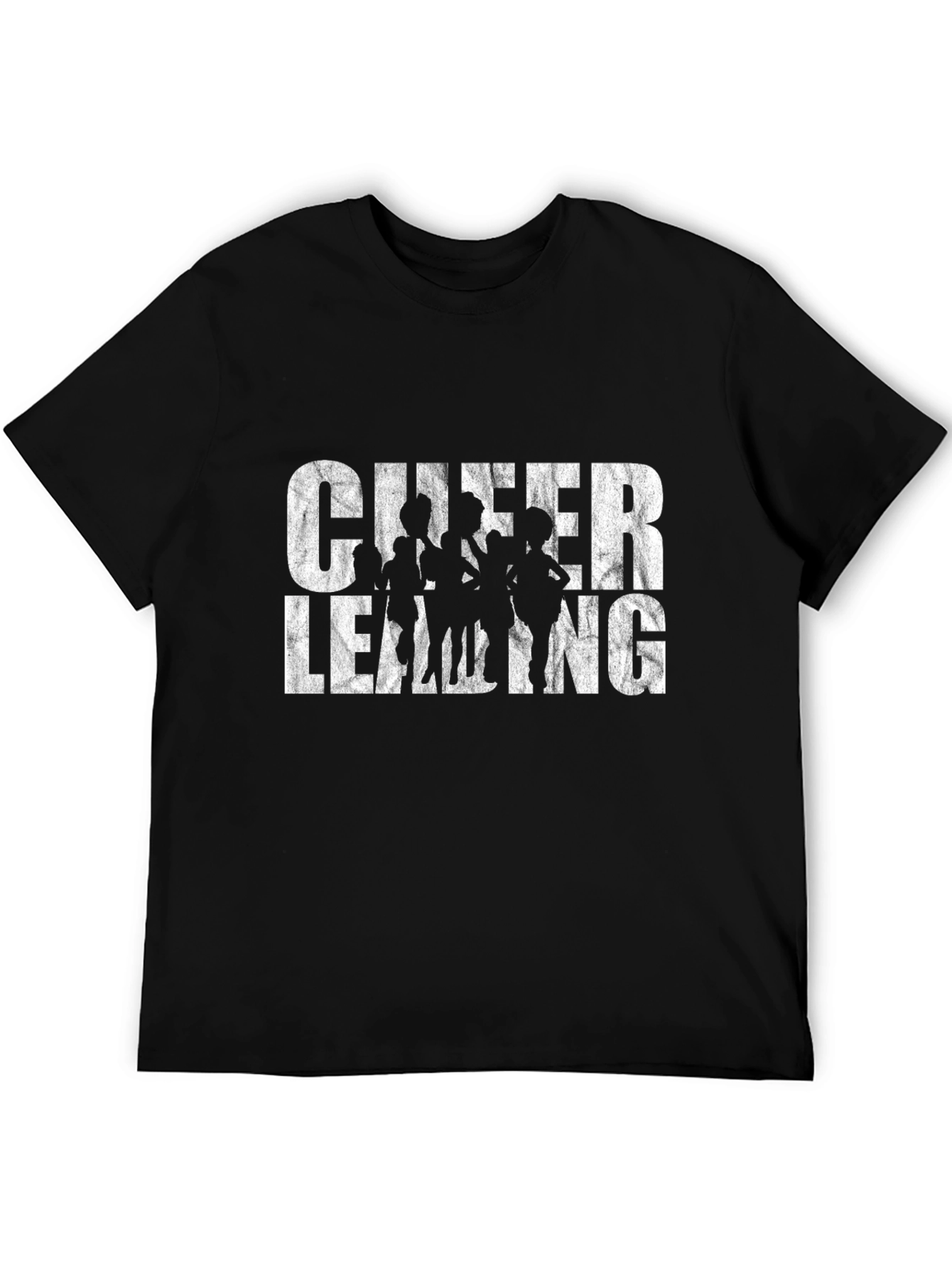 Cheerleading Graphic Tee - Black Unisex T-Shirt