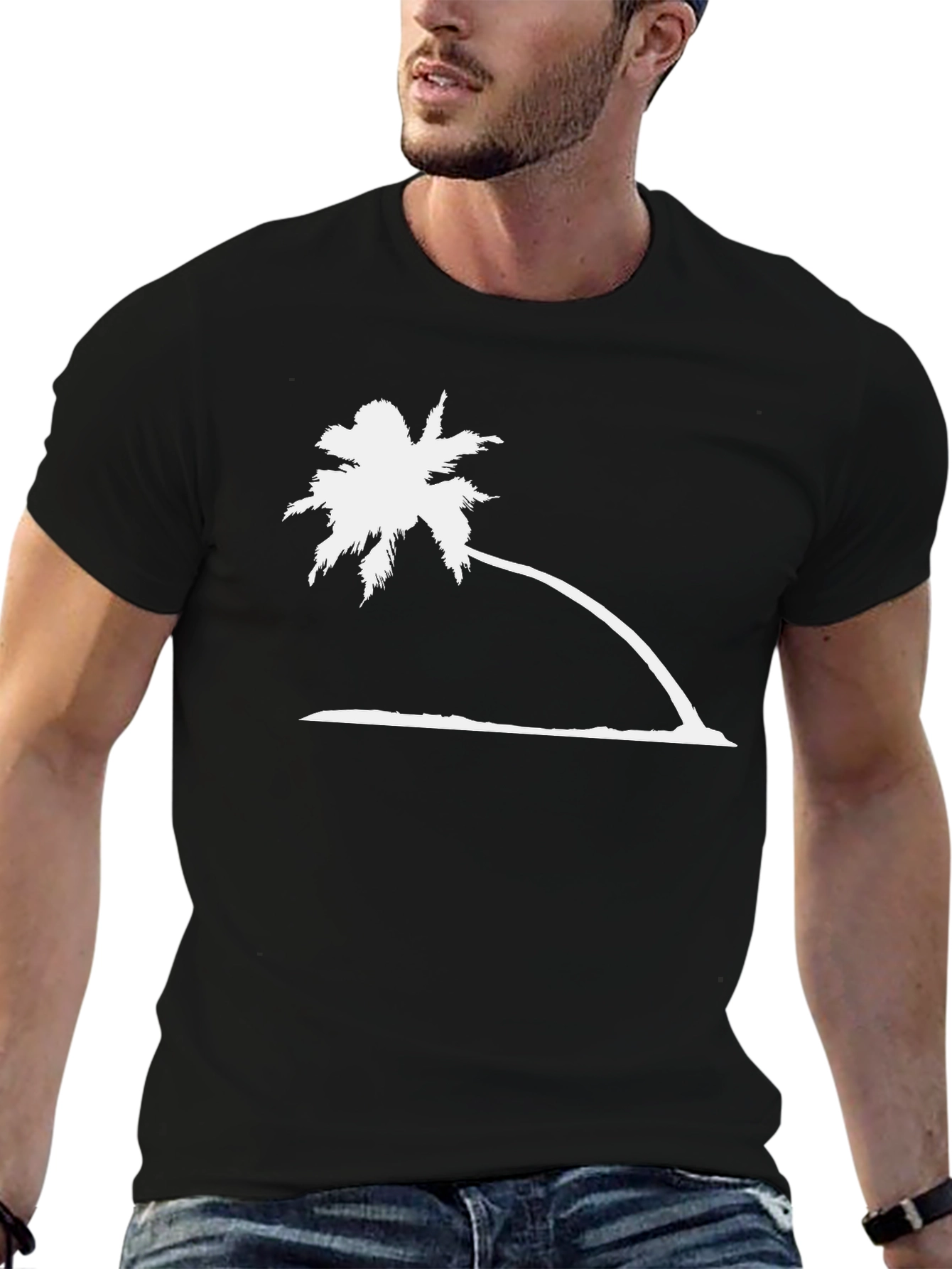 Tropical Palm Tee - Island Vibes Shirt