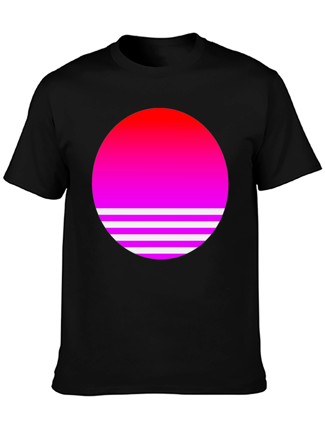 Retro Sunset T-Shirt - Stylish Graphic Tee