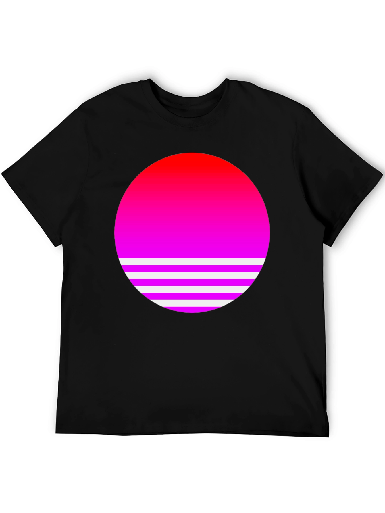Retro Sunset T-Shirt - Stylish Graphic Tee