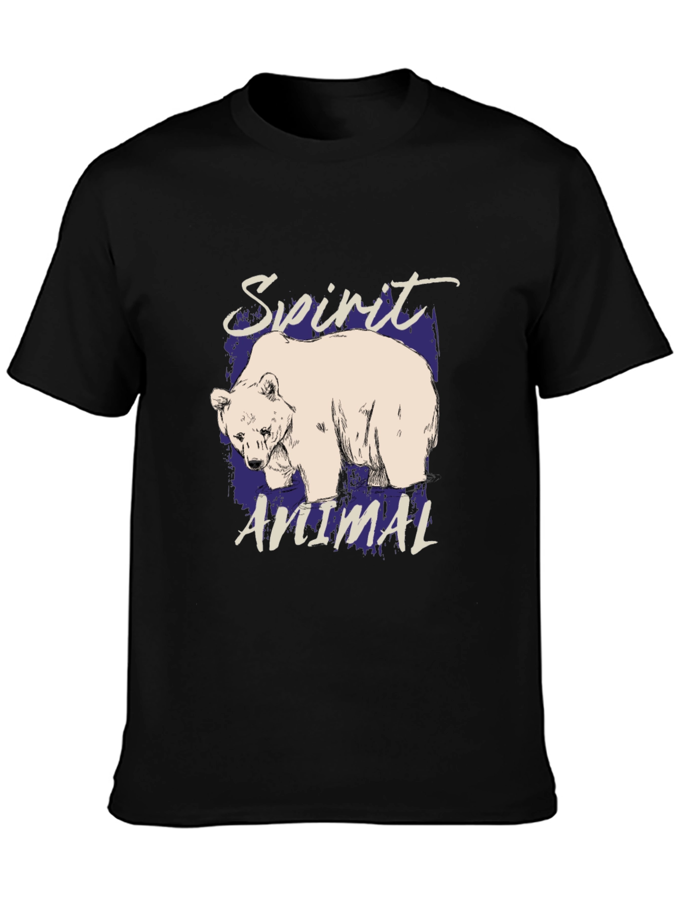 Bear Spirit Animal Graphic T-Shirt