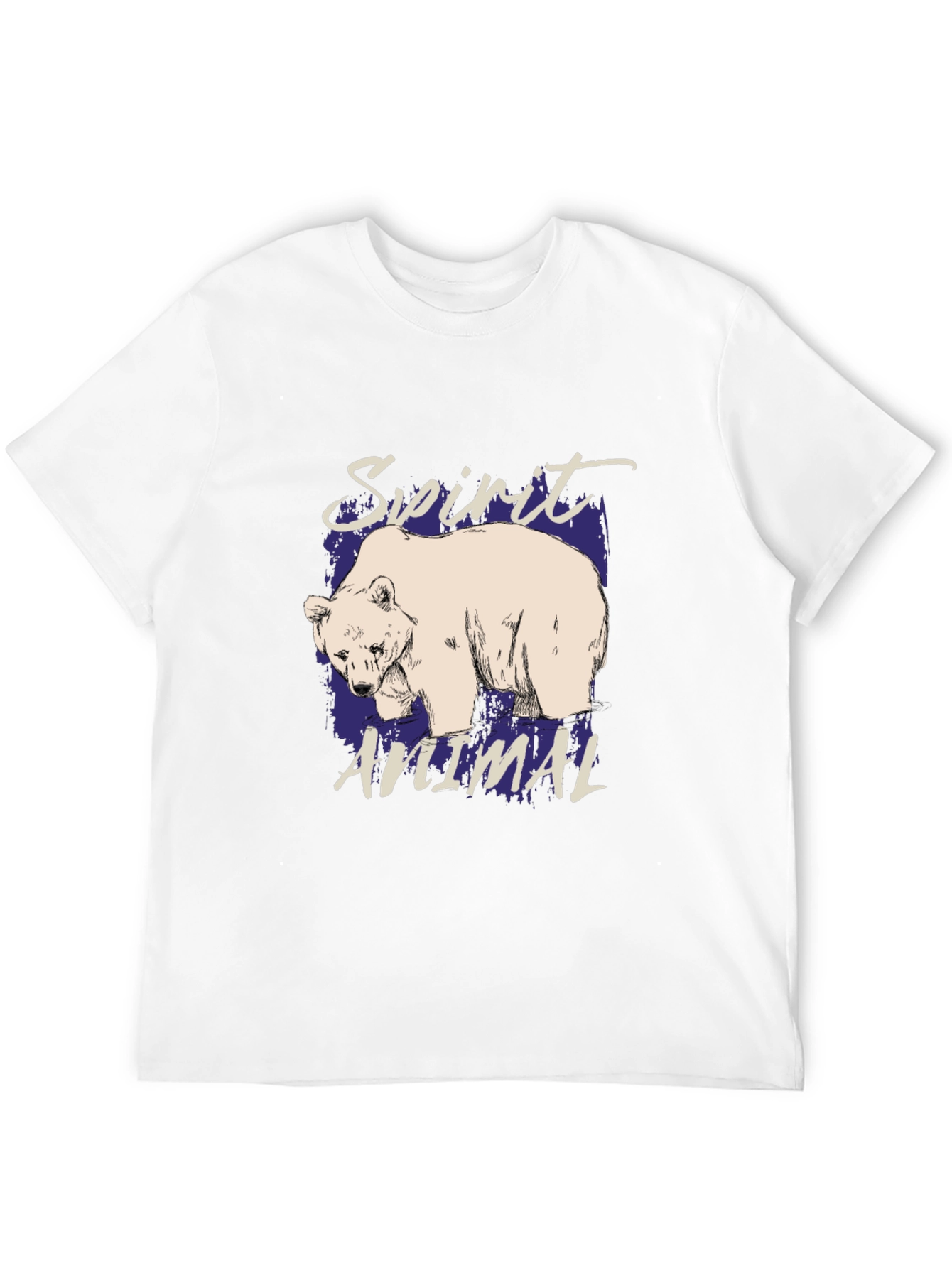 Bear Spirit Animal Graphic T-Shirt