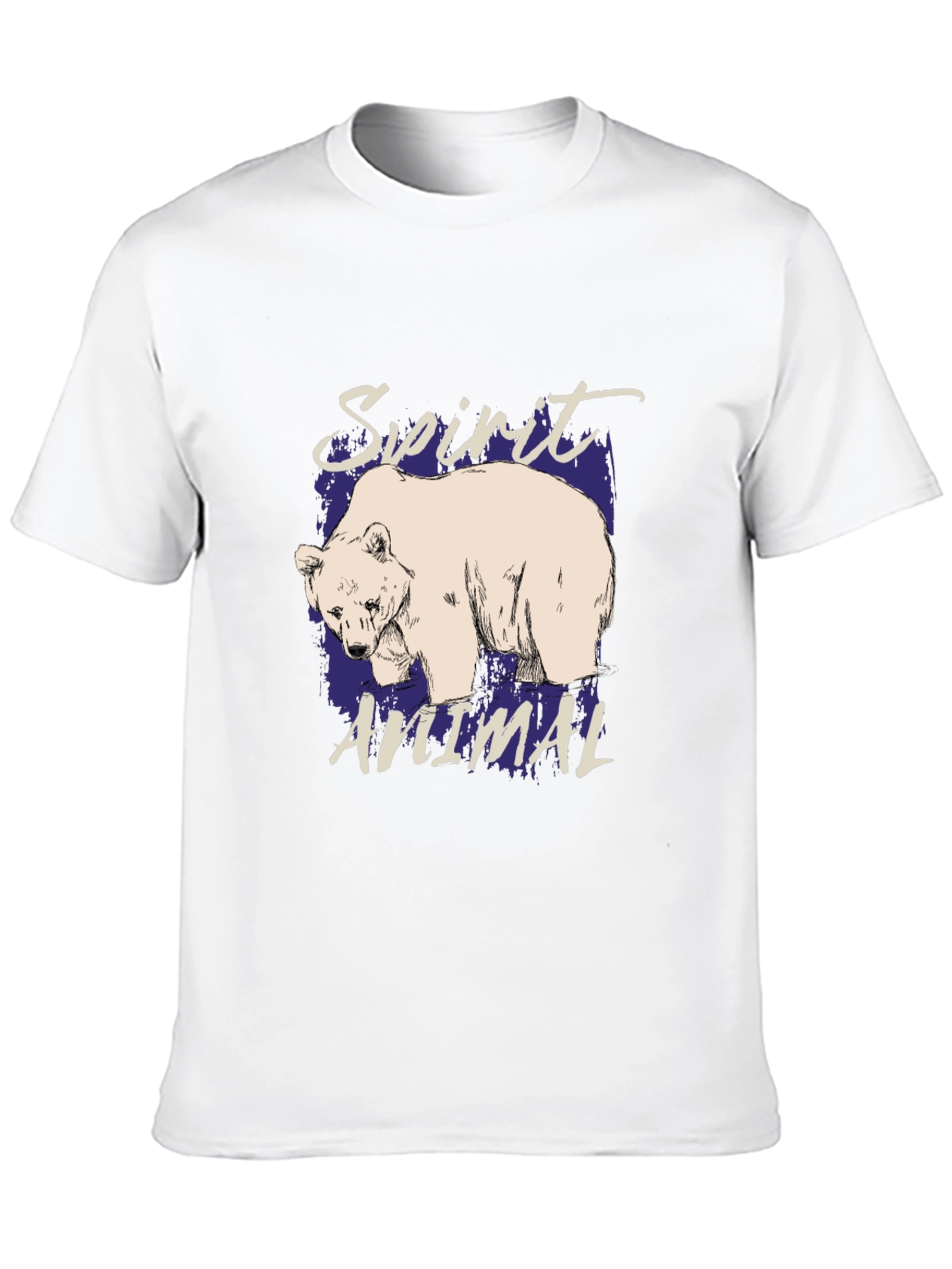 Bear Spirit Animal Graphic T-Shirt