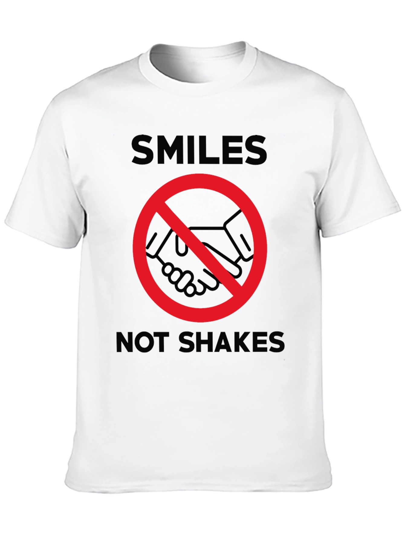 Smiles Not Shakes Graphic Tee