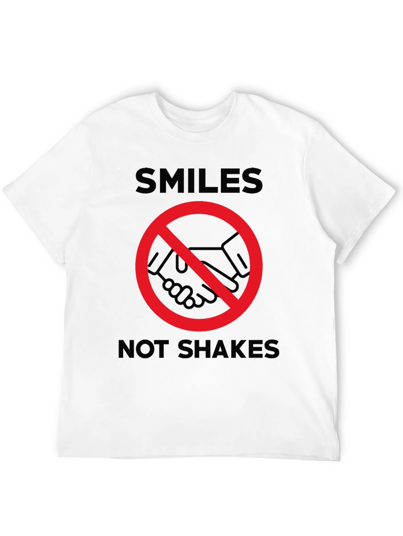 Smiles Not Shakes Graphic Tee