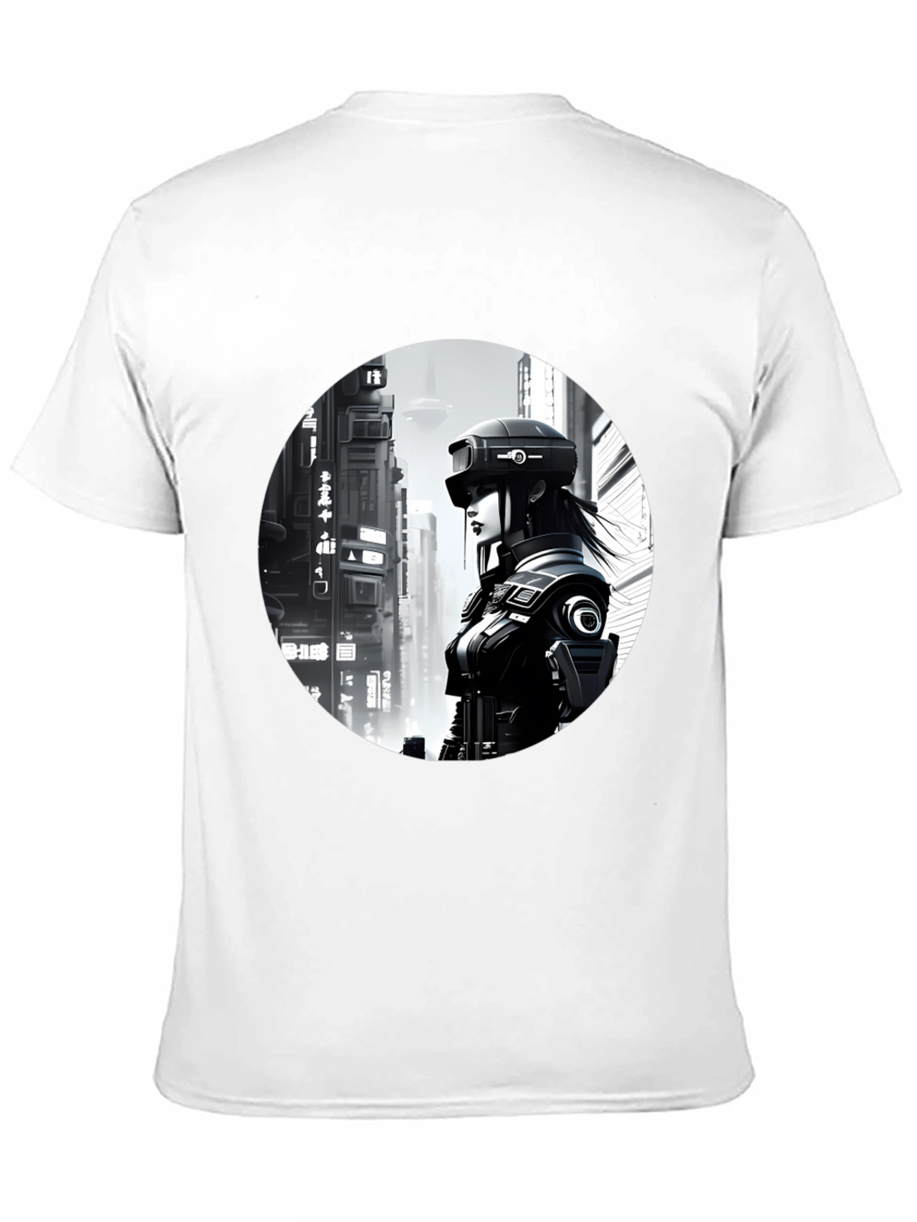 Cyberpunk Cityscape T-Shirt