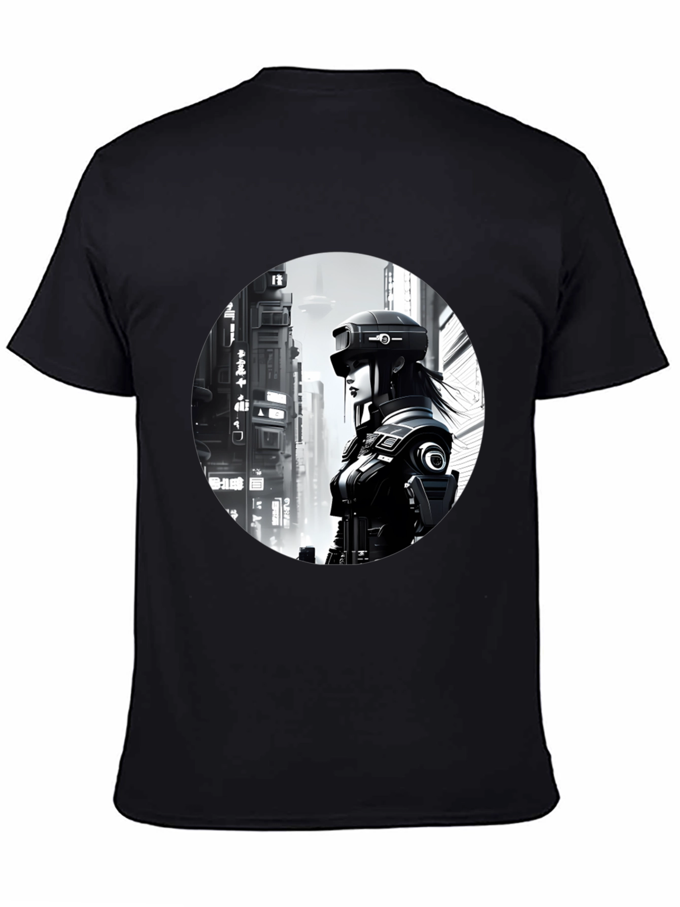 Cyberpunk Cityscape T-Shirt