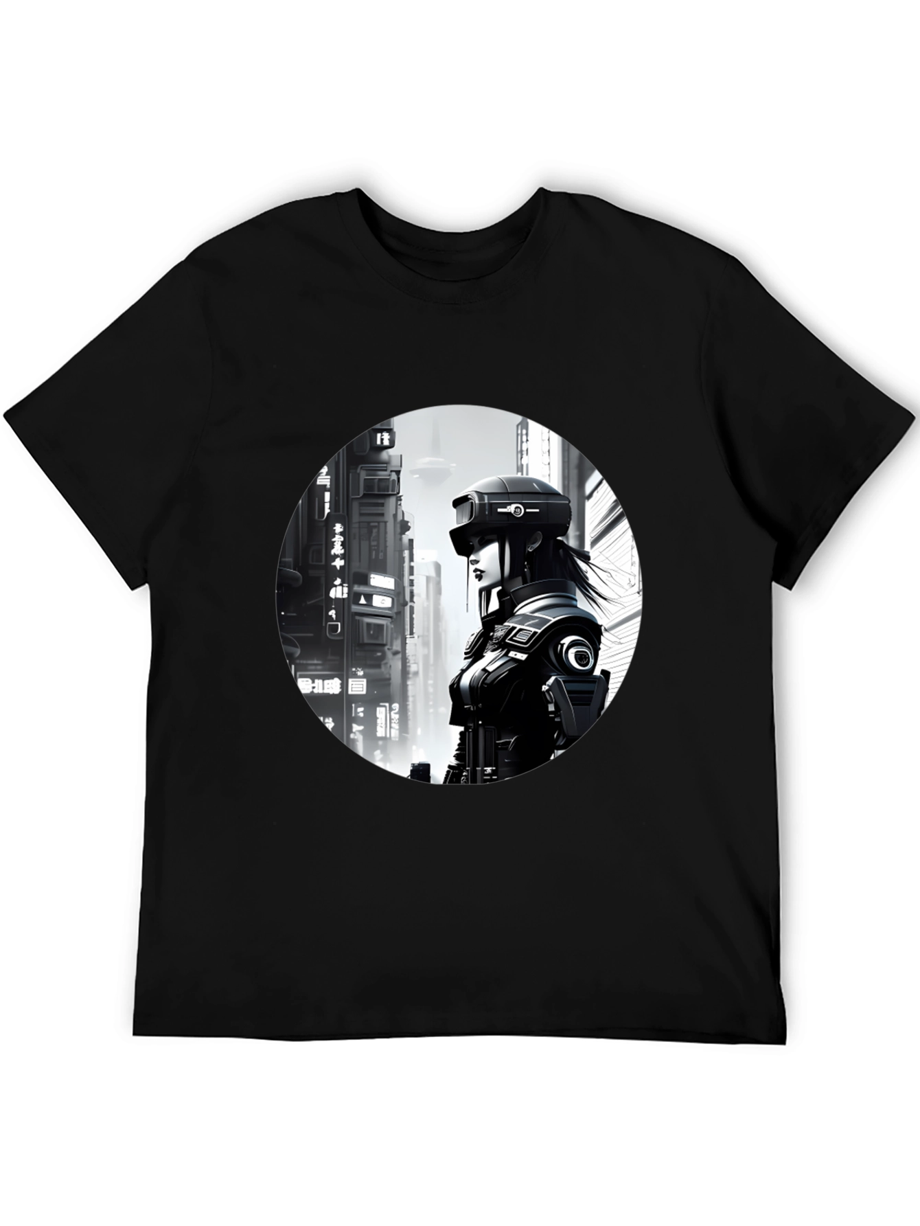 Cyberpunk Cityscape T-Shirt