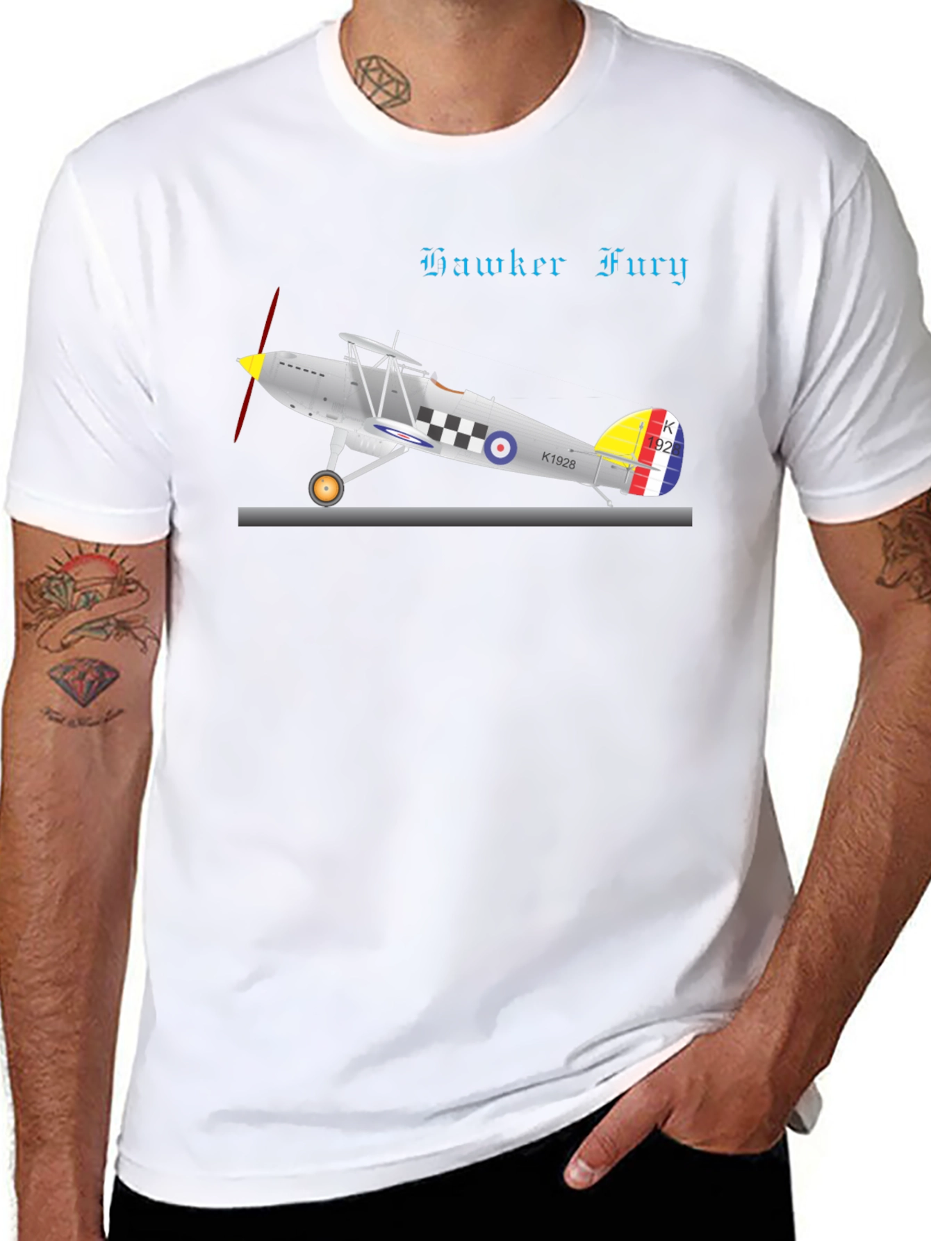 Hawker Fury Graphic T-Shirt