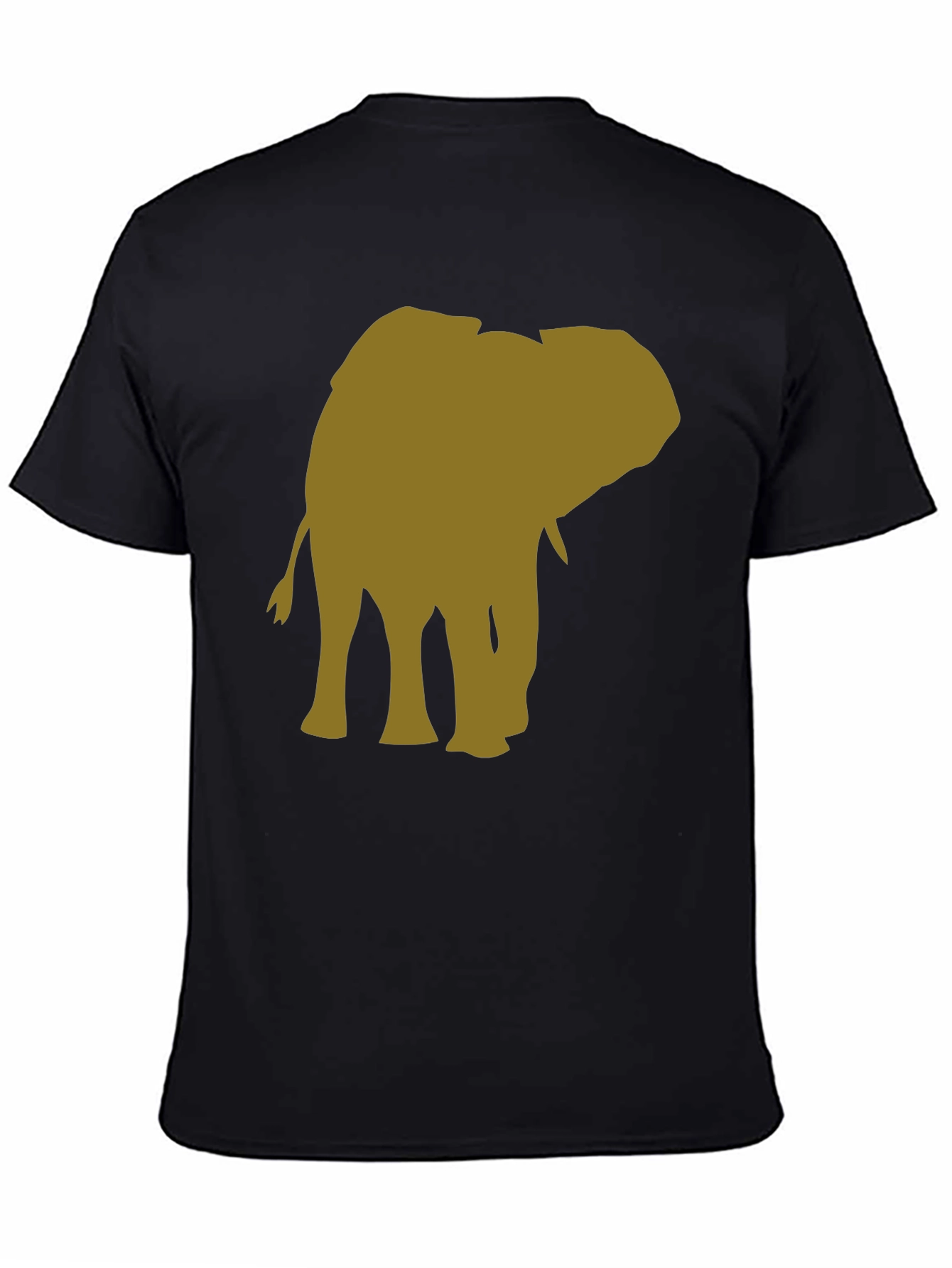 Elephant Graphic T-Shirt - Black