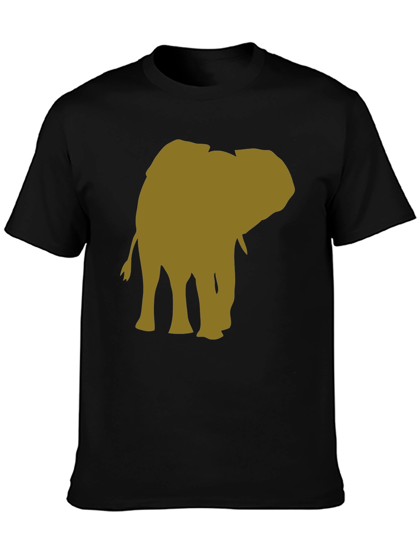 Elephant Graphic T-Shirt - Black