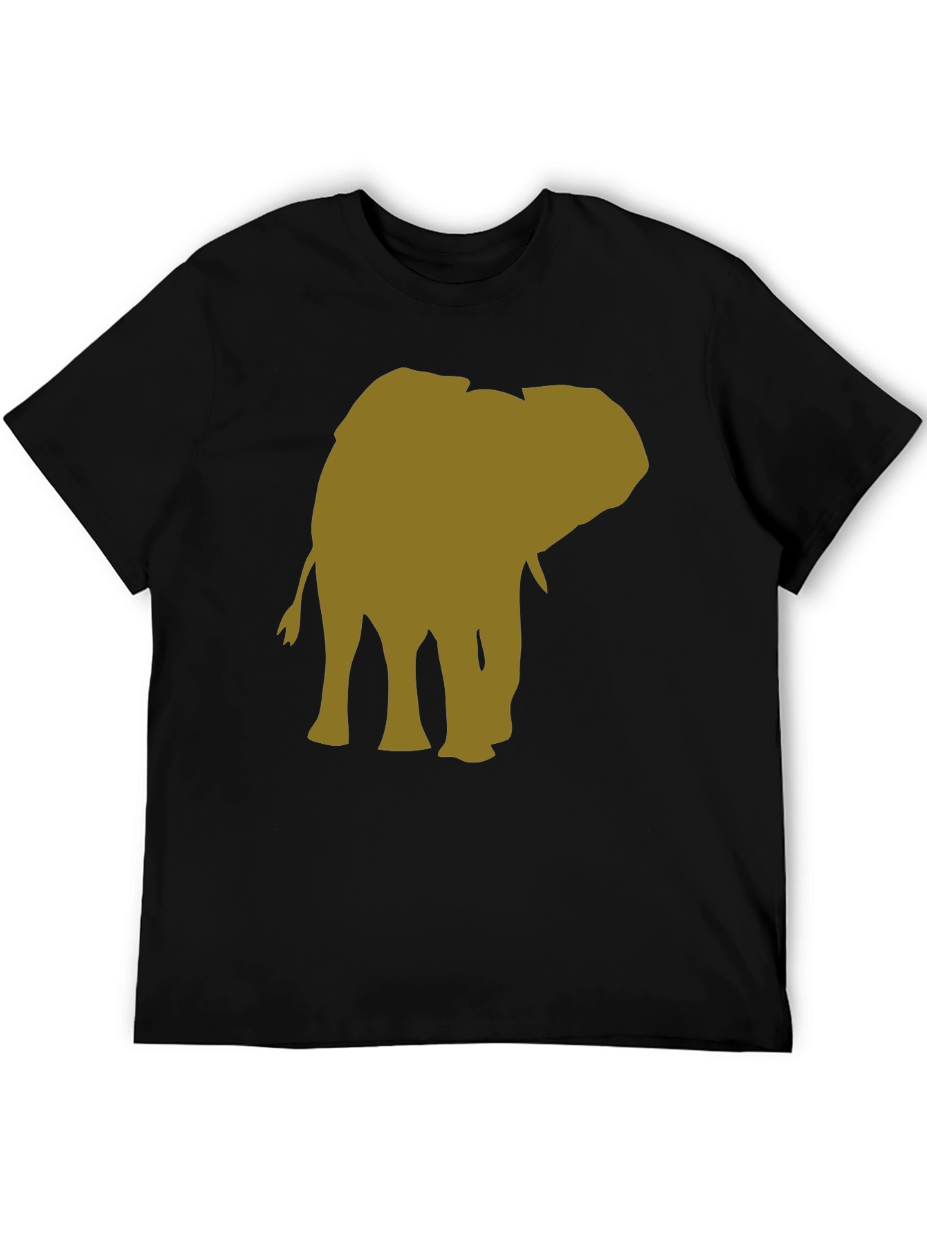 Elephant Graphic T-Shirt - Black