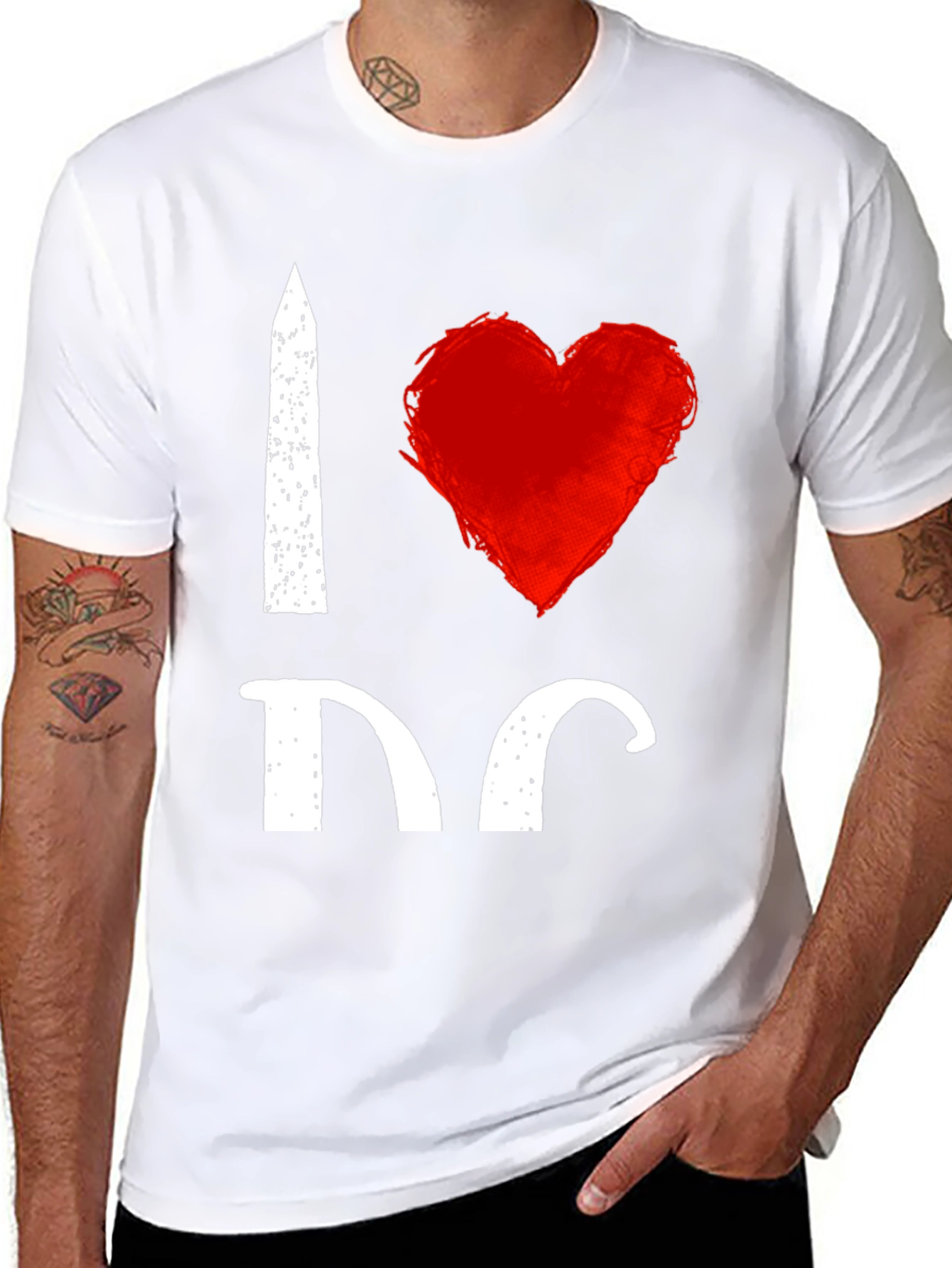 I Heart DC T-Shirt - Washington D.C. Souvenir