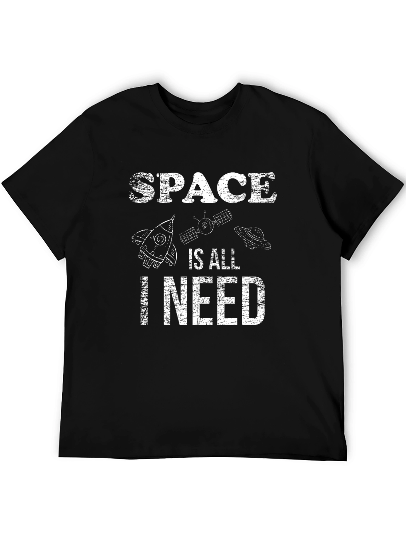 Space Is All I Need Graphic T-Shirt