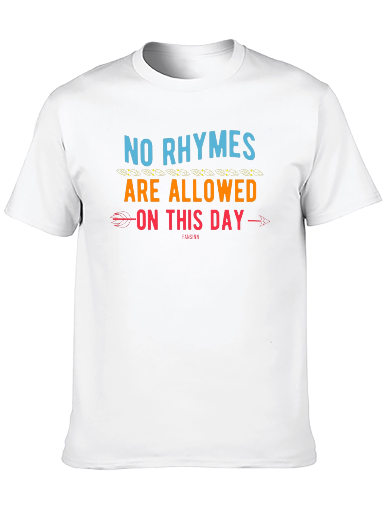 No Rhymes Allowed Graphic T-Shirt
