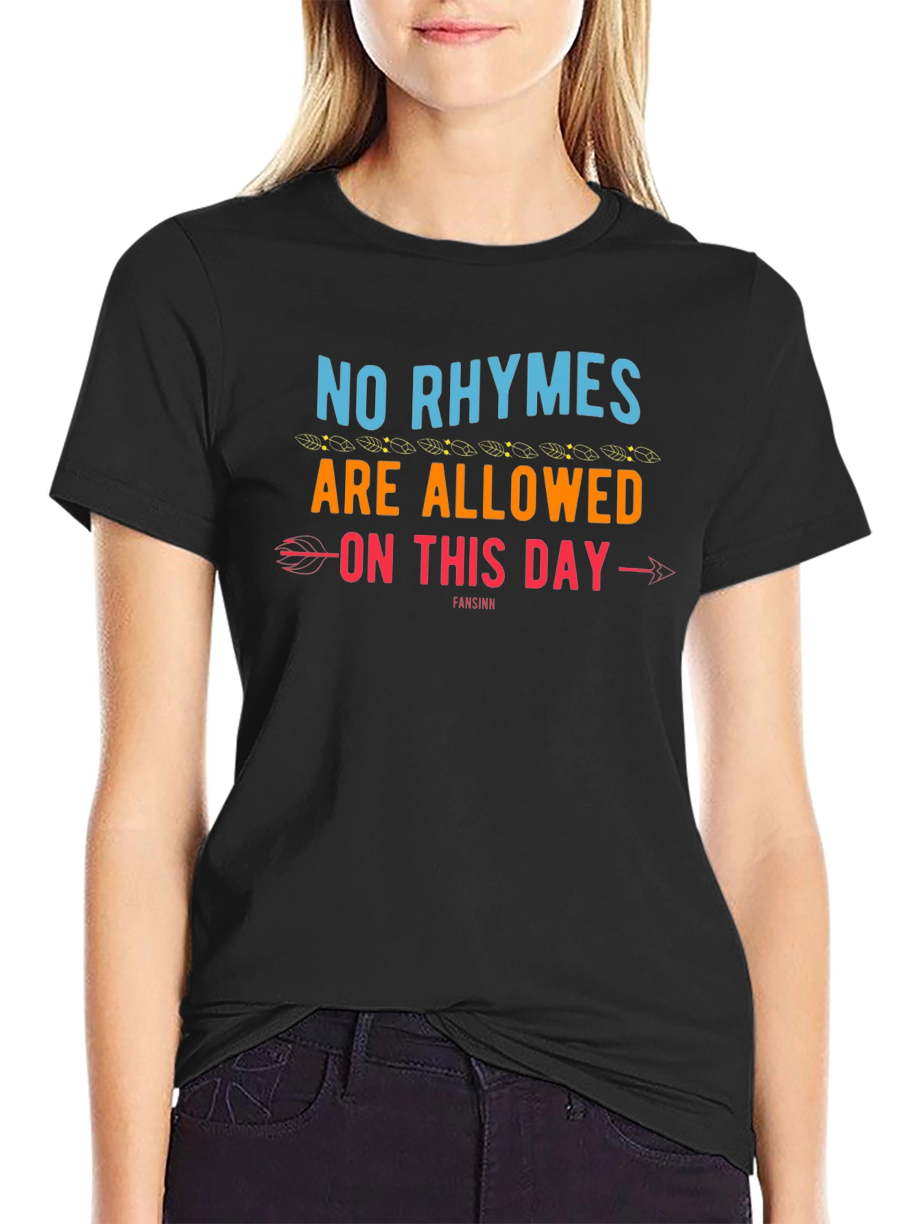 No Rhymes Allowed Graphic T-Shirt