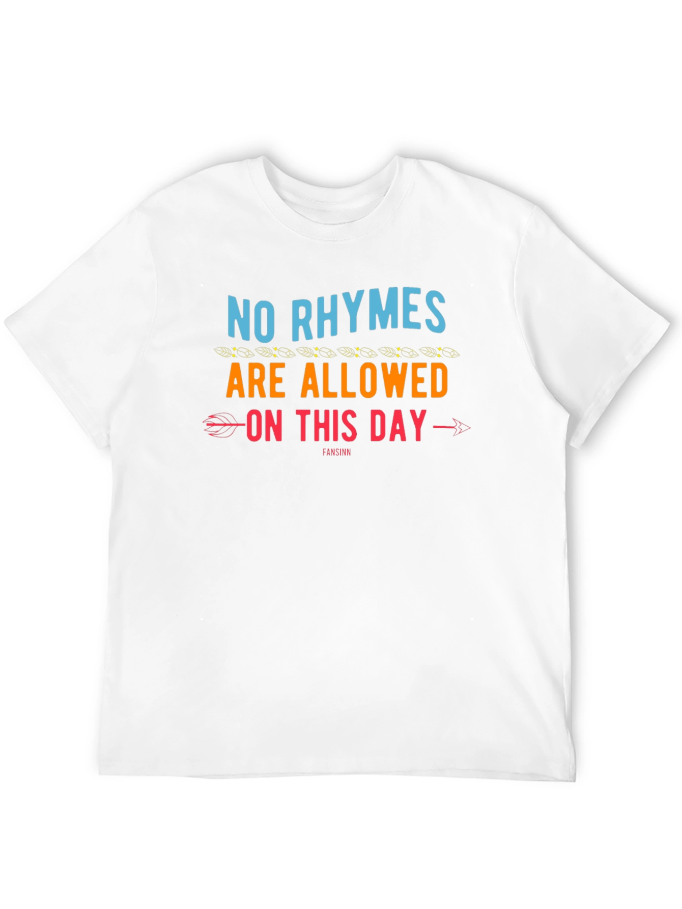 No Rhymes Allowed Graphic T-Shirt