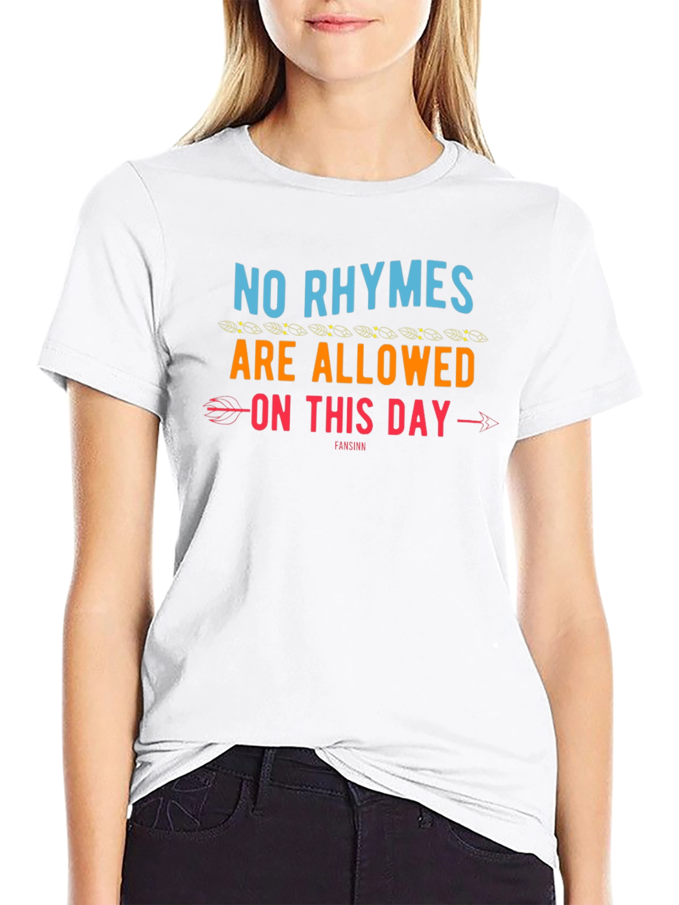 No Rhymes Allowed Graphic T-Shirt