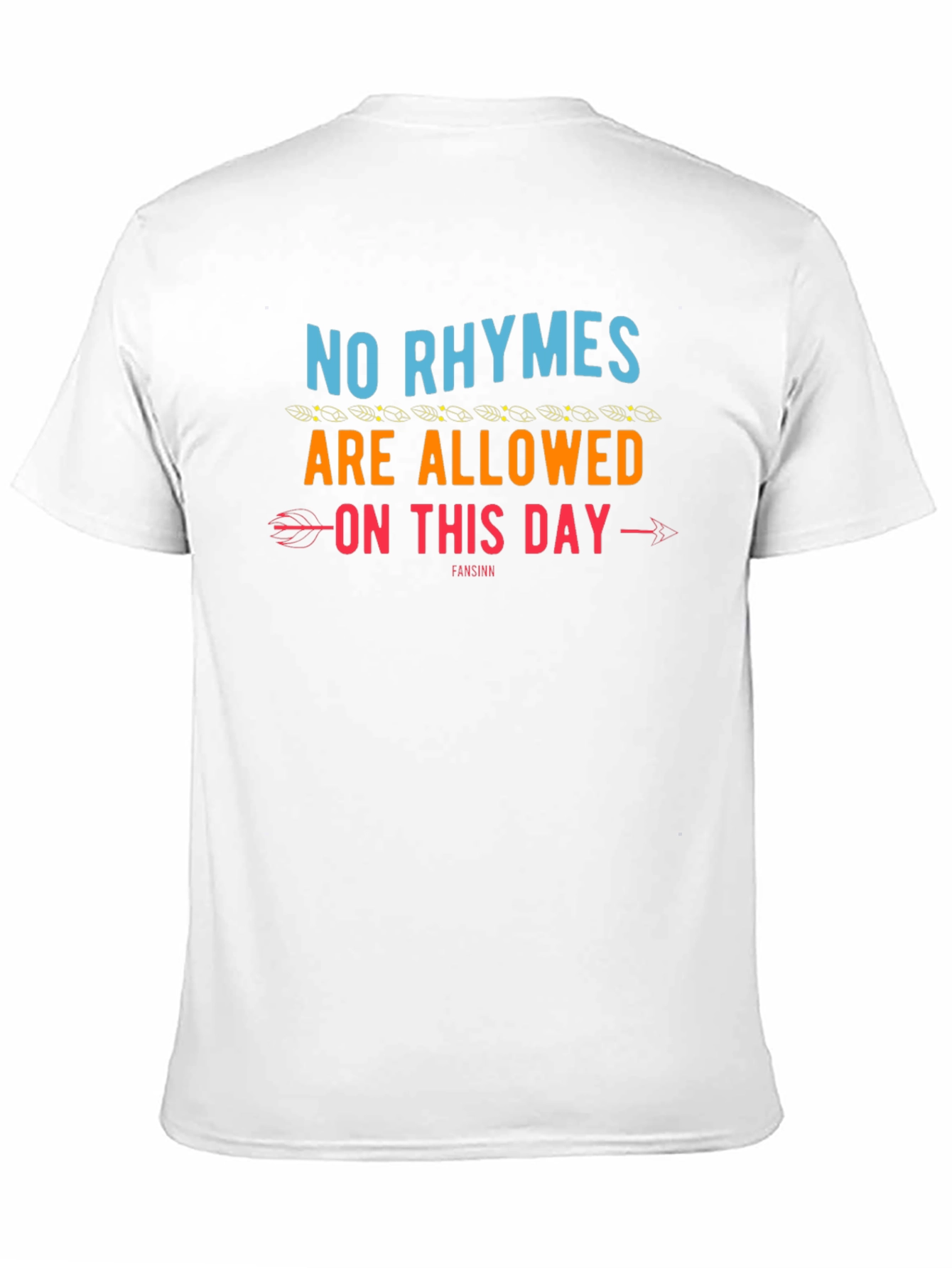 No Rhymes Allowed Graphic T-Shirt