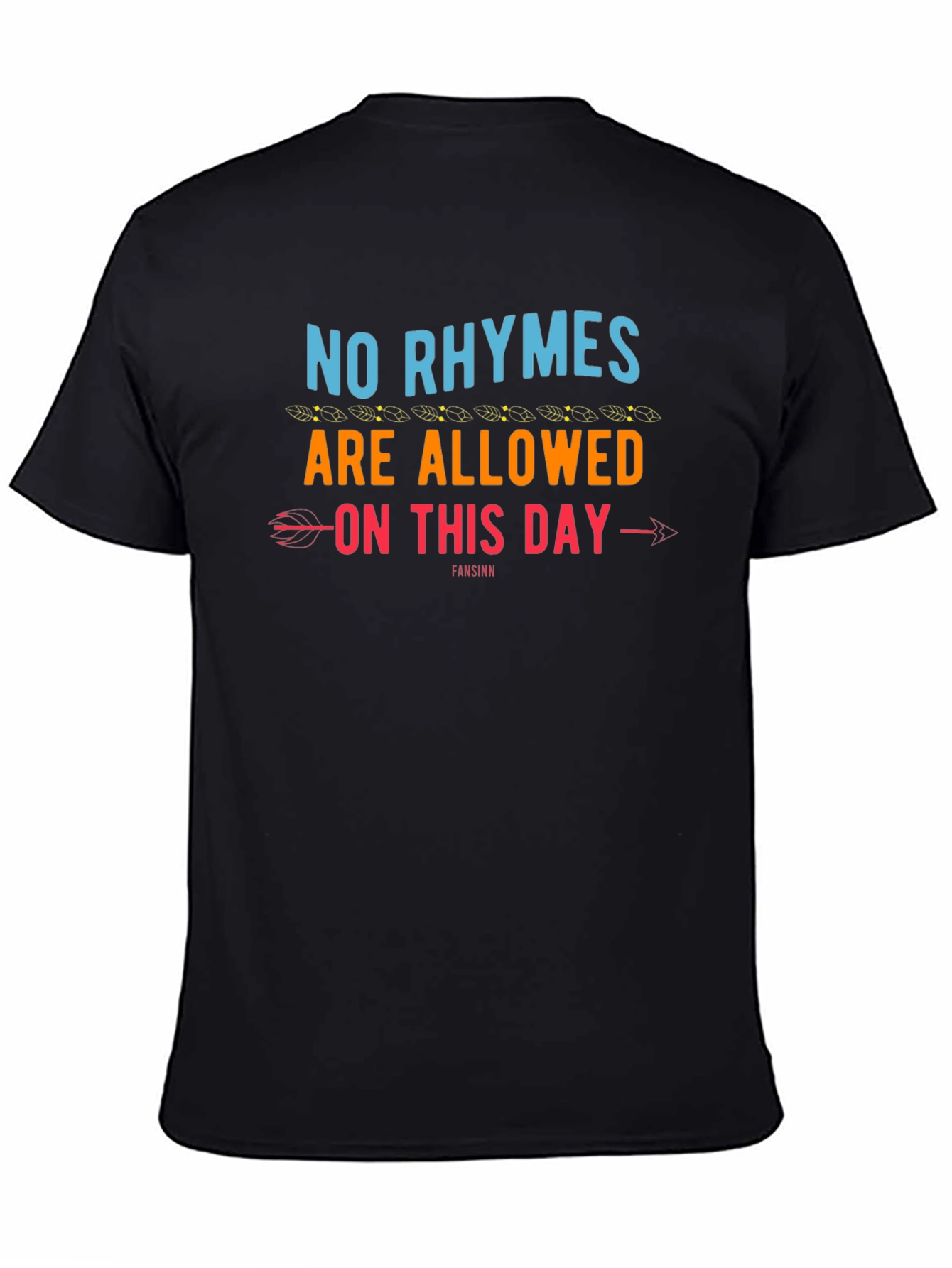 No Rhymes Allowed Graphic T-Shirt