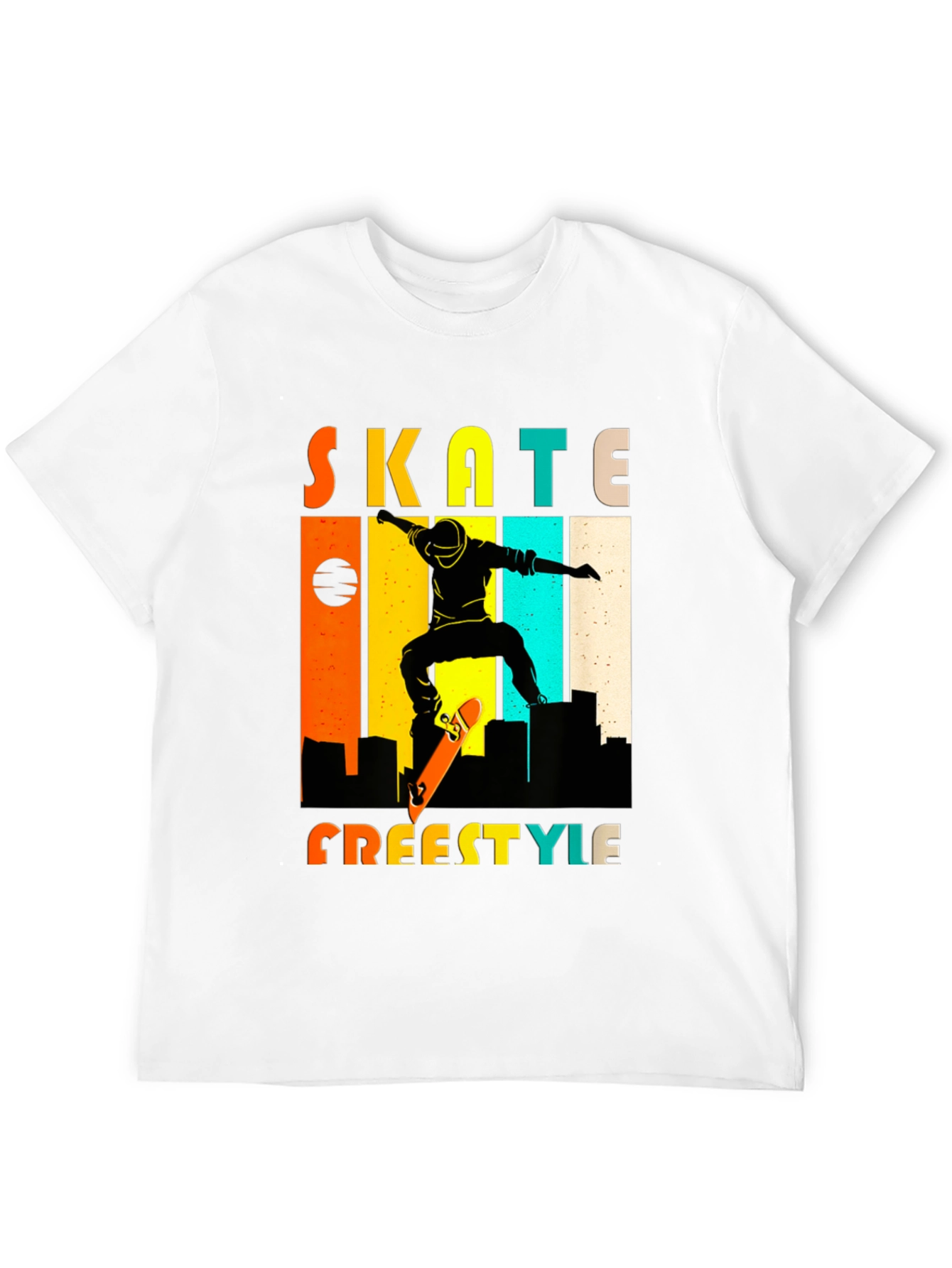 Skate Freestyle Graphic Tee - Urban Style