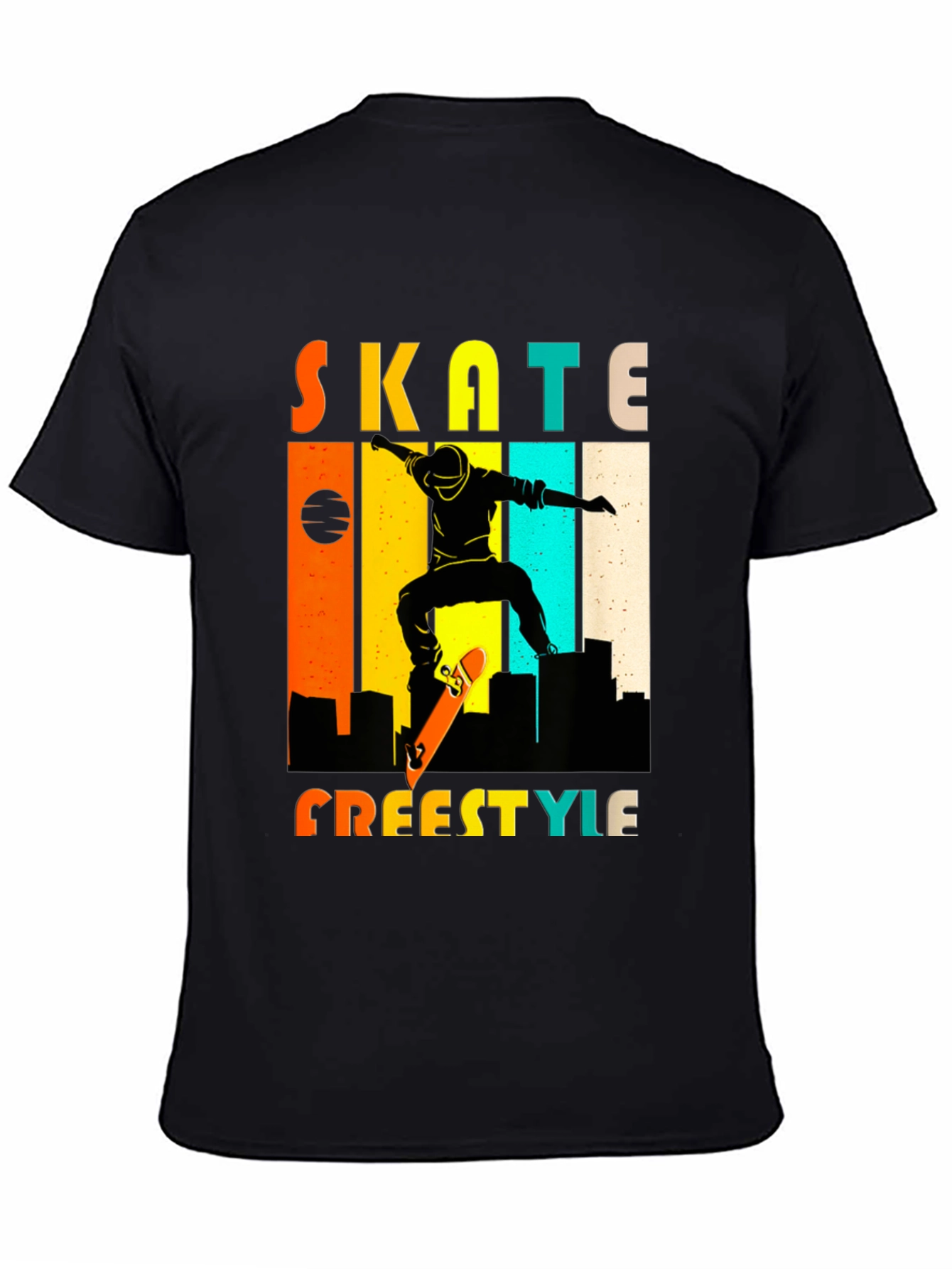 Skate Freestyle Graphic Tee - Urban Style