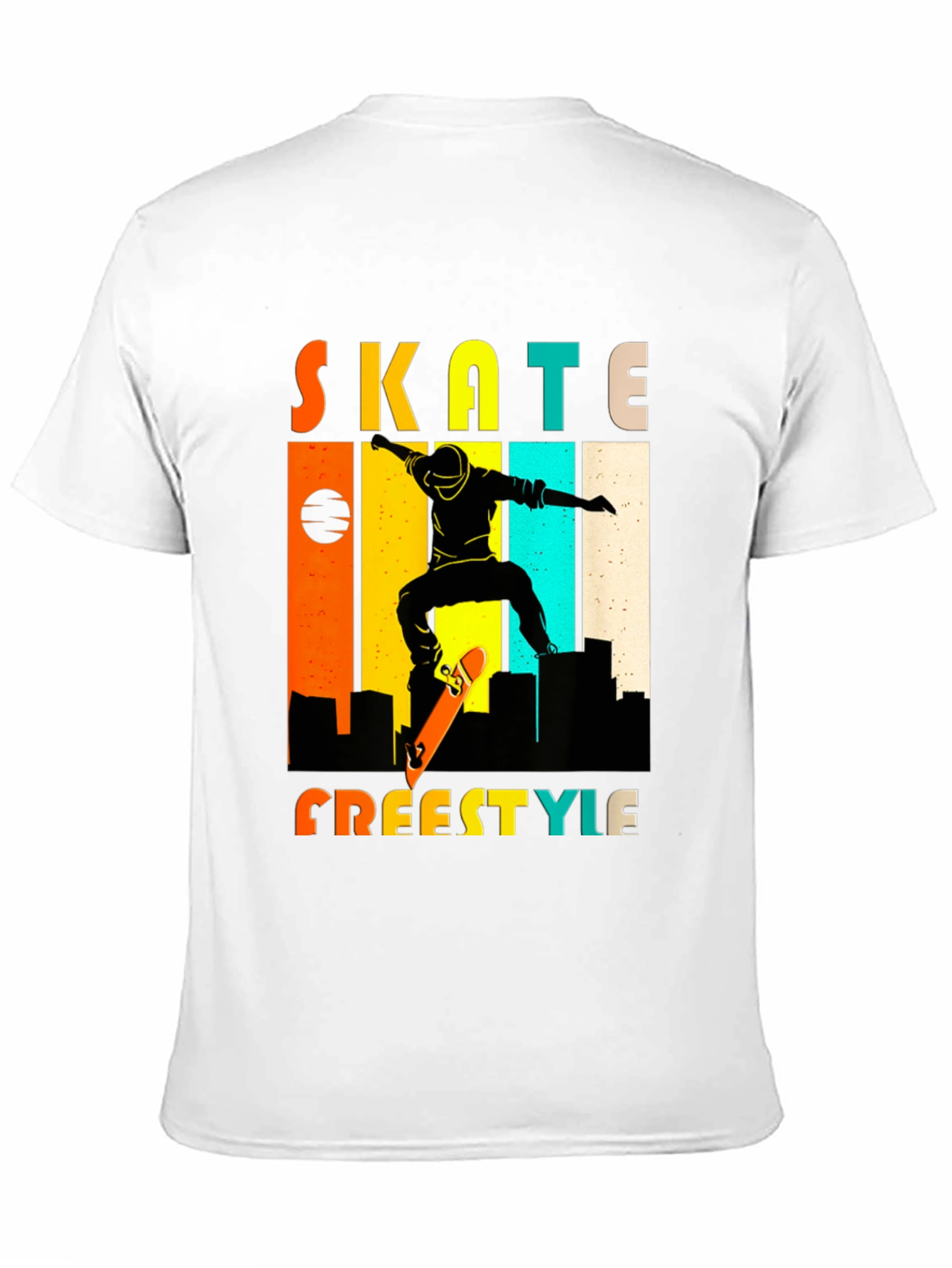 Skate Freestyle Graphic Tee - Urban Style