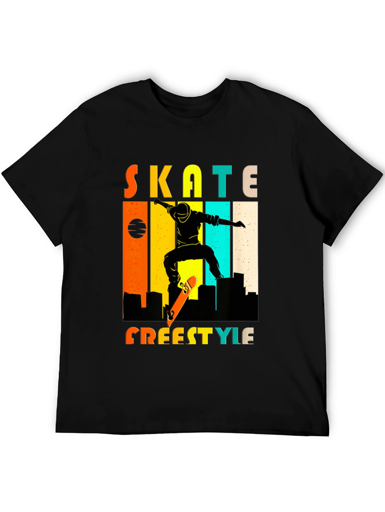 Skate Freestyle Graphic Tee - Urban Style