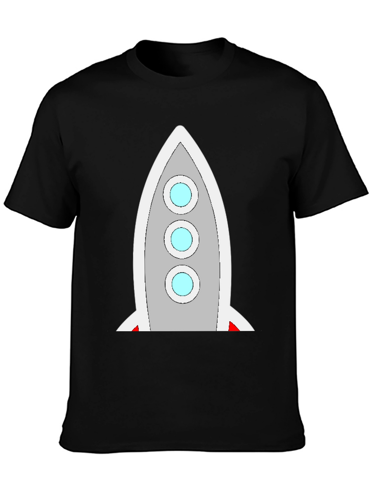 Rocket Graphic Tee - Space Exploration Style!