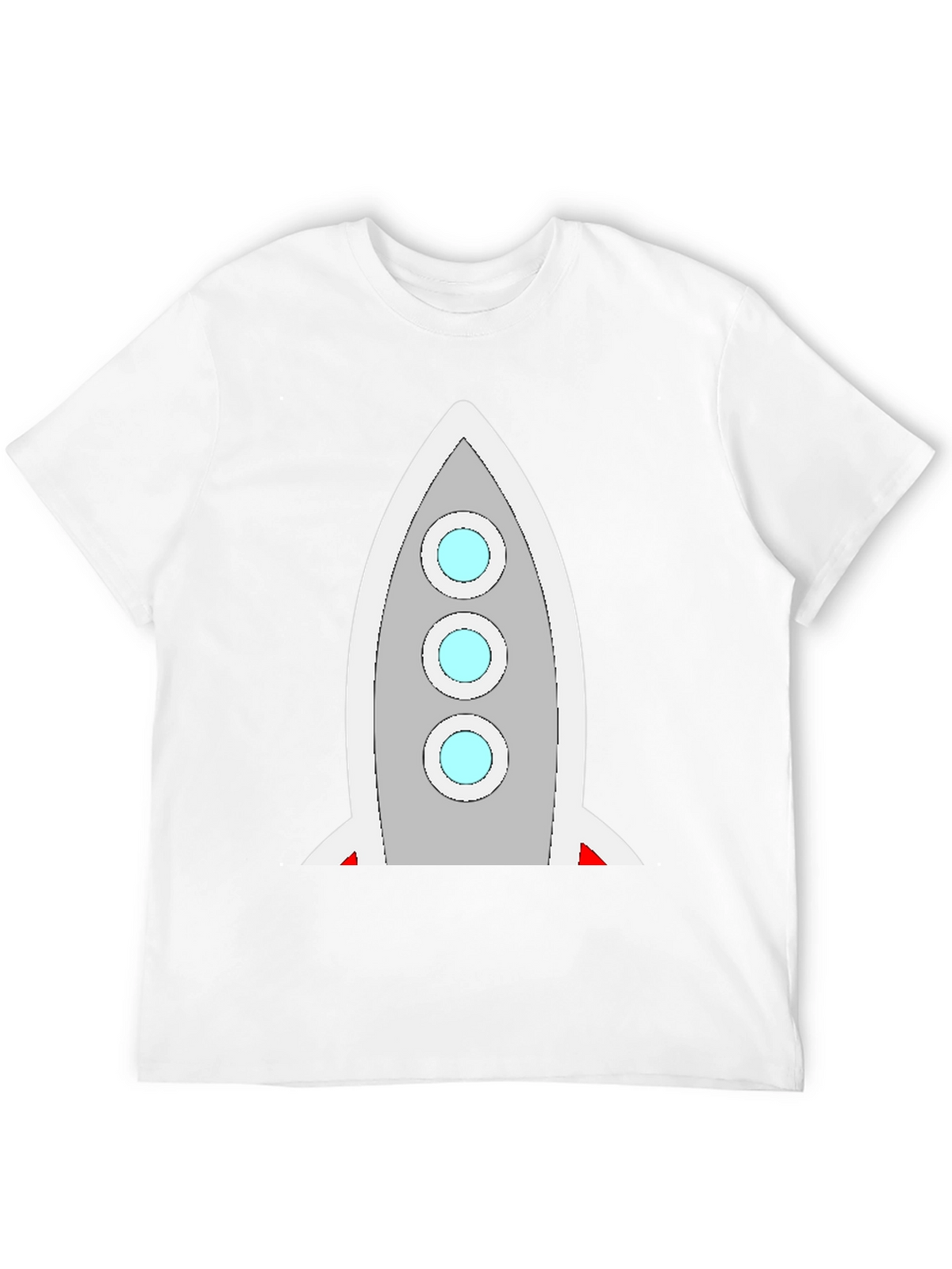 Rocket Graphic Tee - Space Exploration Style!