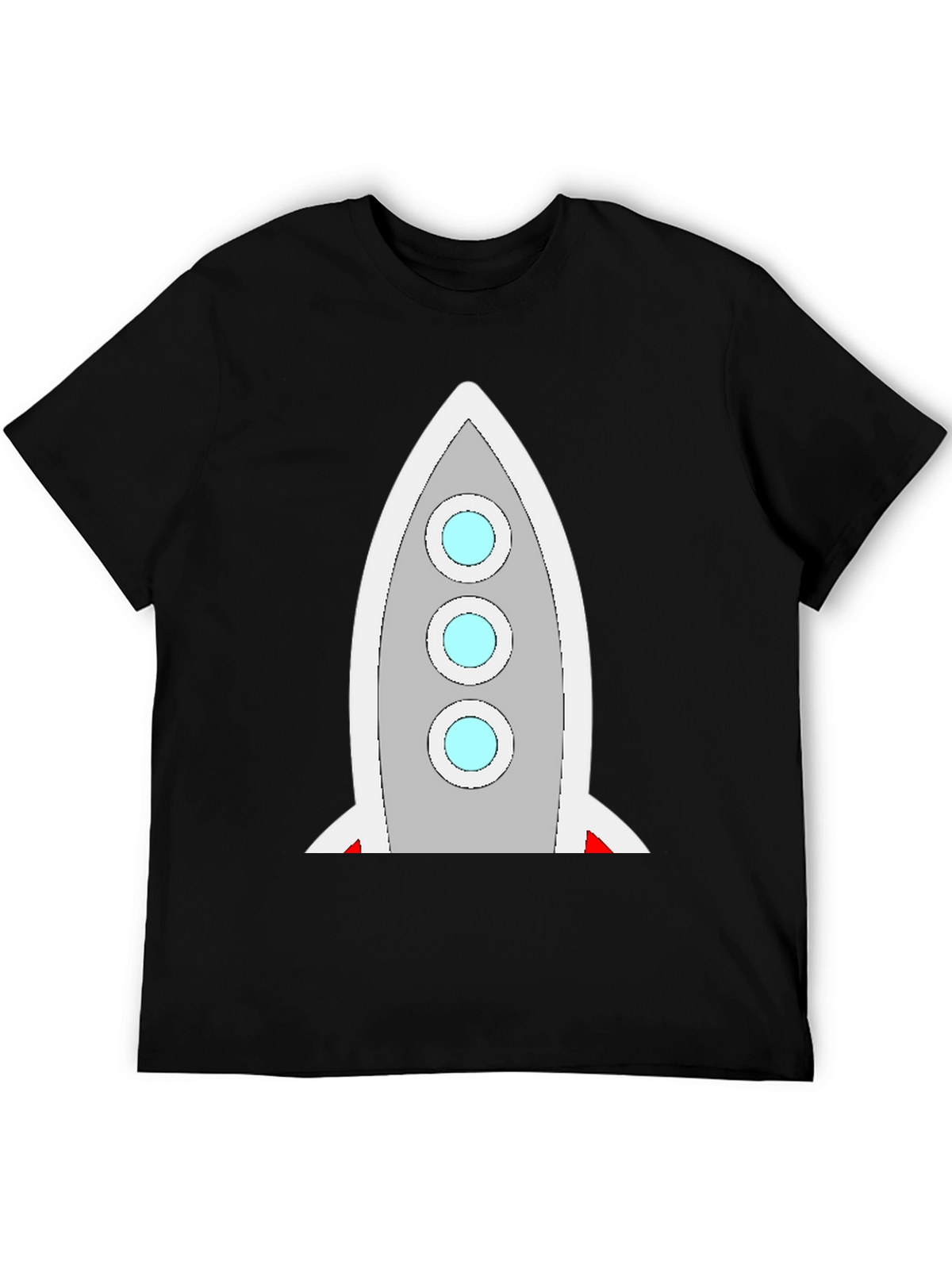Rocket Graphic Tee - Space Exploration Style!