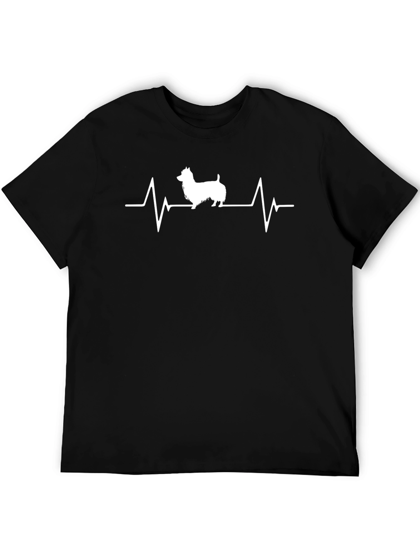 Dog Heartbeat T-Shirt -  Cute Pet Lover Tee