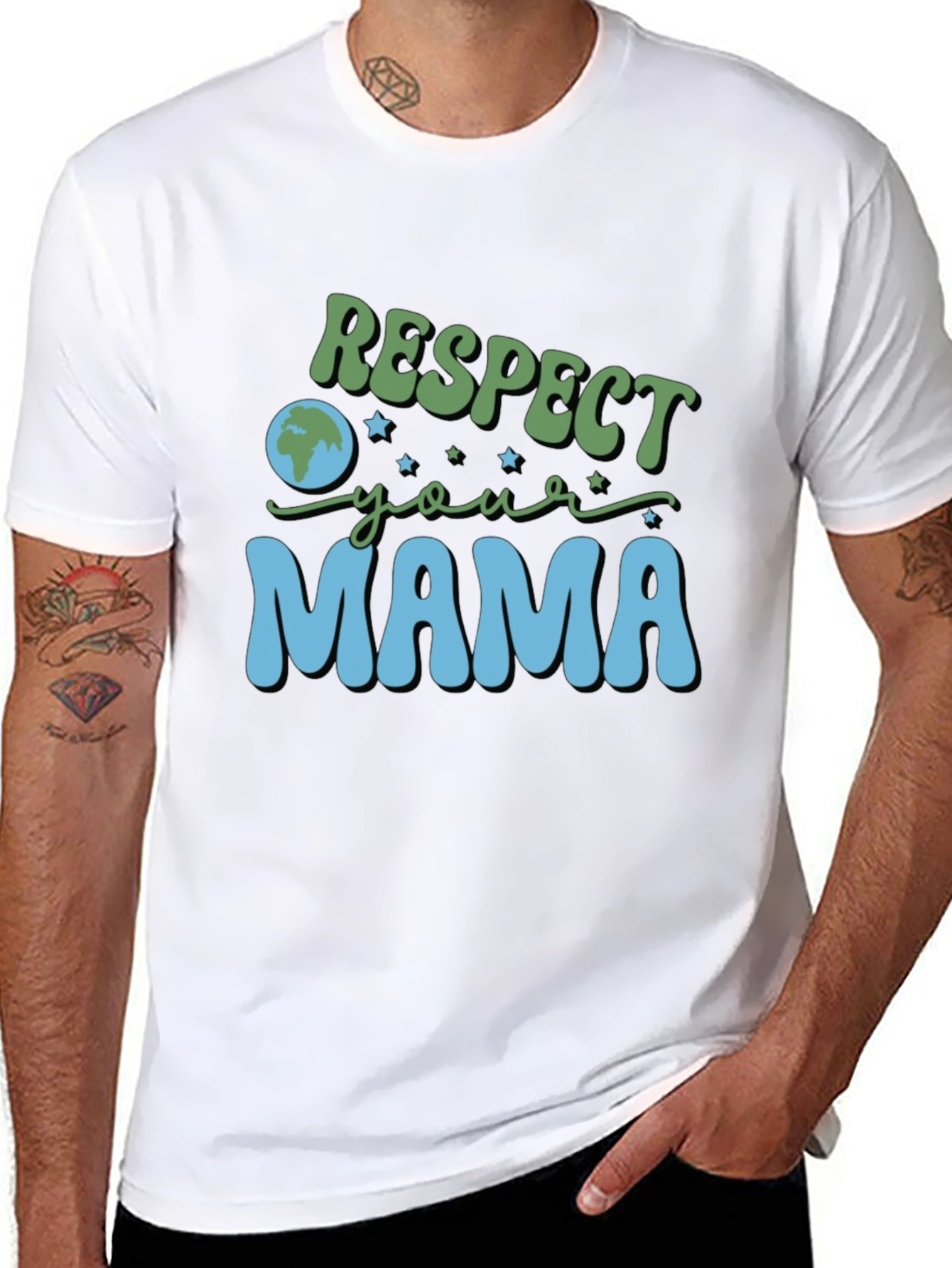 Respect Your Mama Earth Day Tee